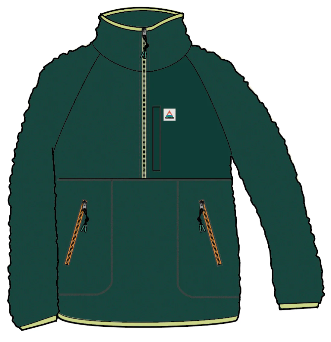 Home Sherpa Fleece - Rain Forest - Image 10