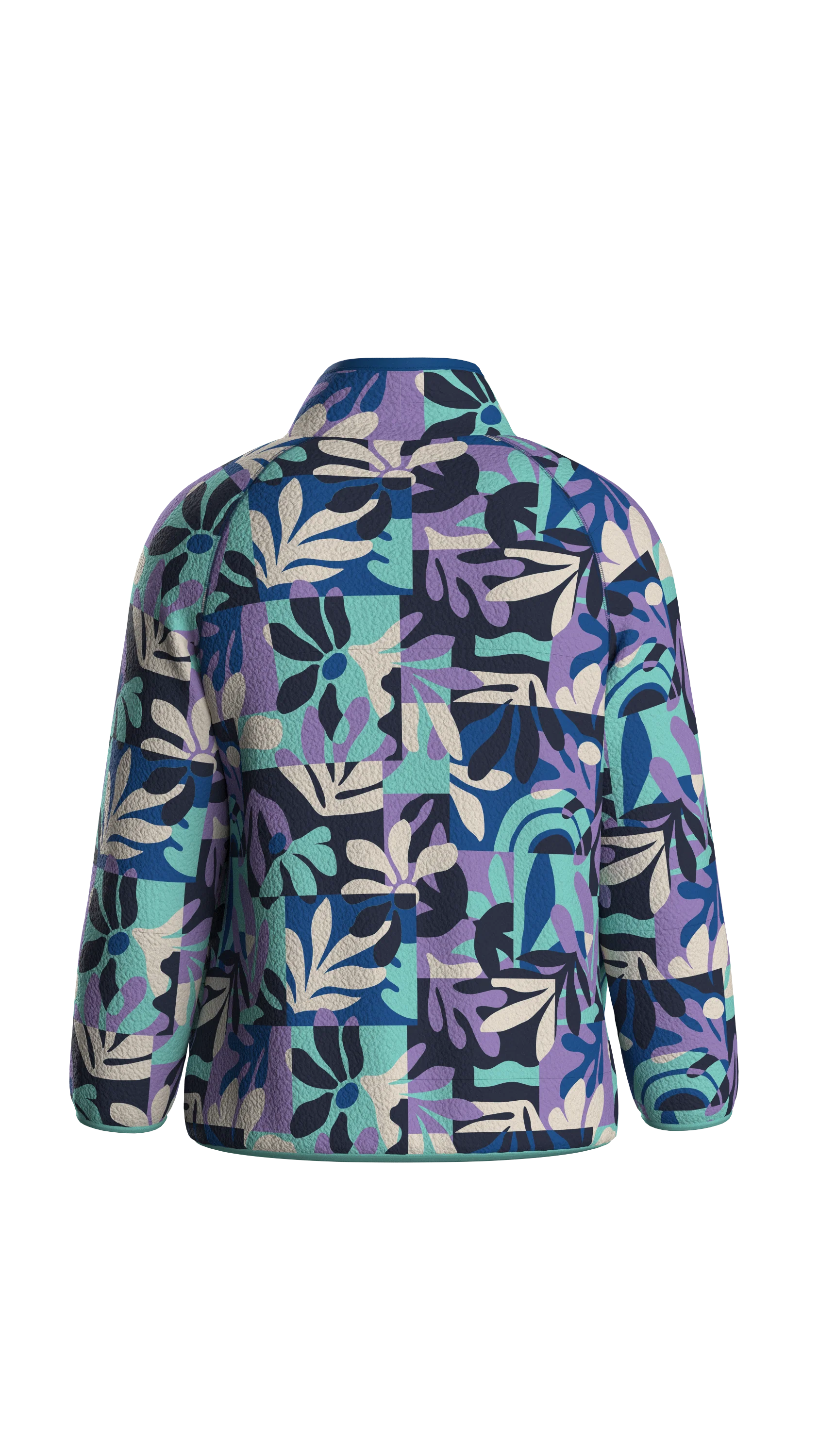 Home Sherpa Fleece - Mountain Foliage Purple - Image 10