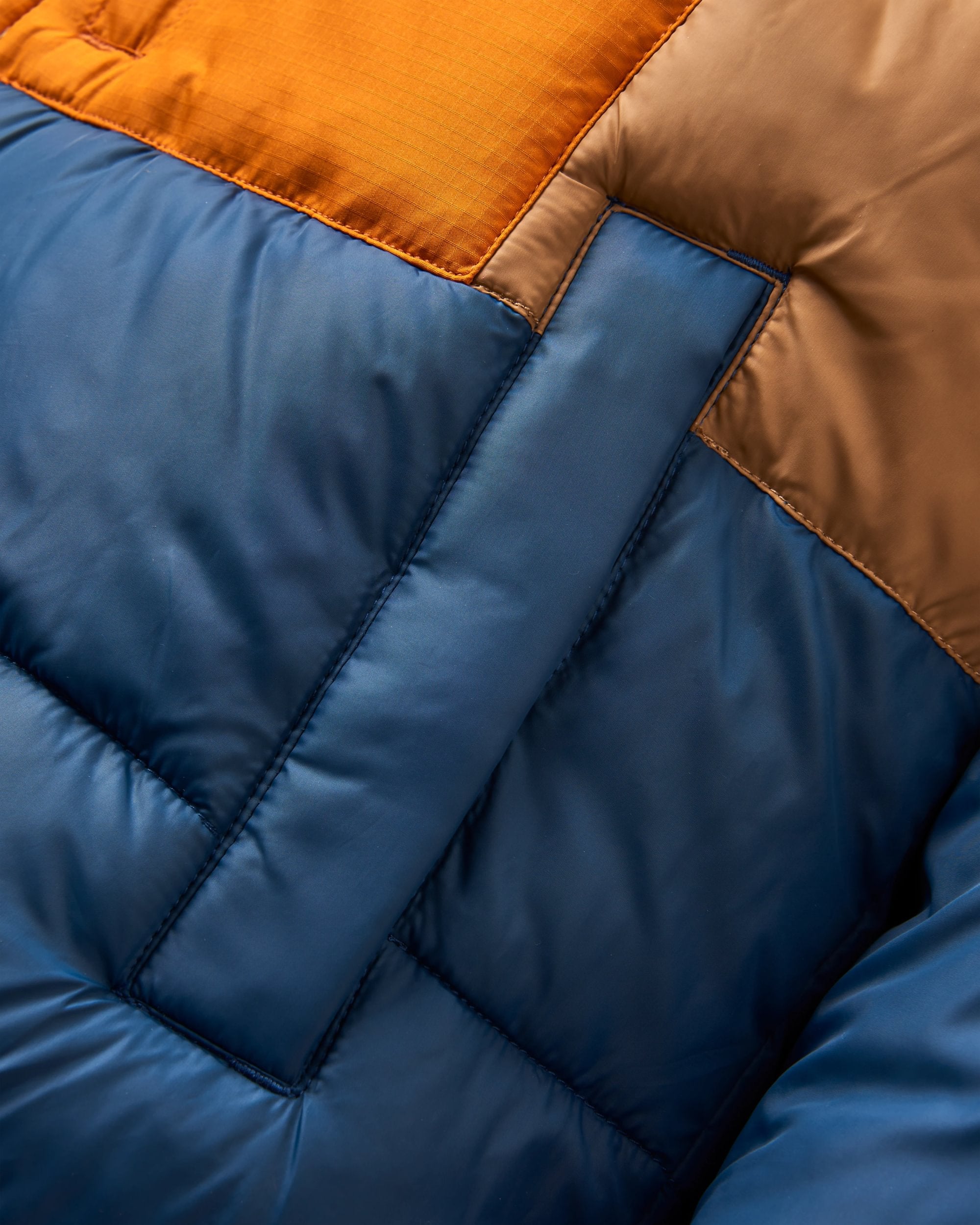 Inspire Insulated Hooded Jacket - Dark Denim/Toffee - Image 7