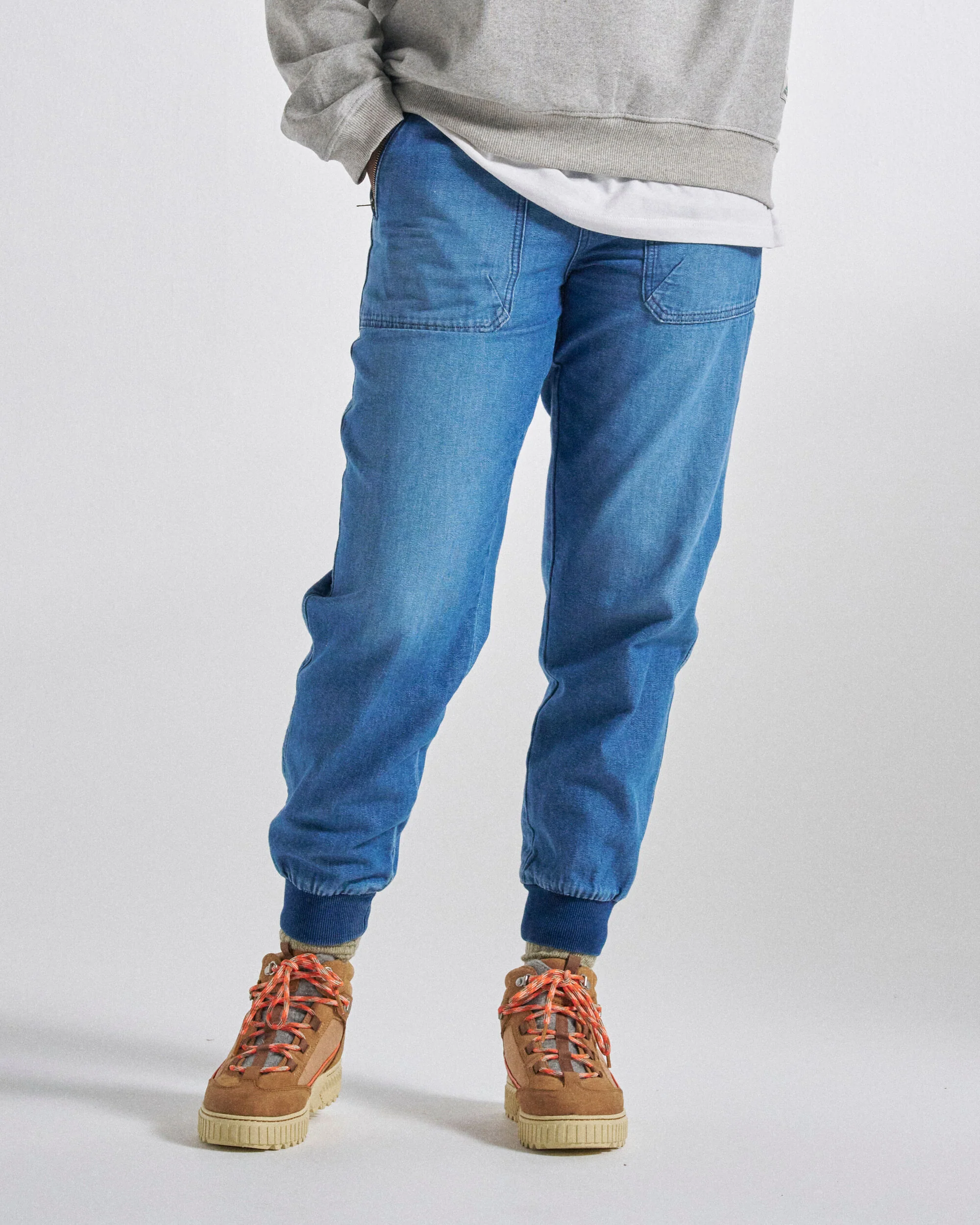 Hydrilla Denim Jogger - Denim Blue