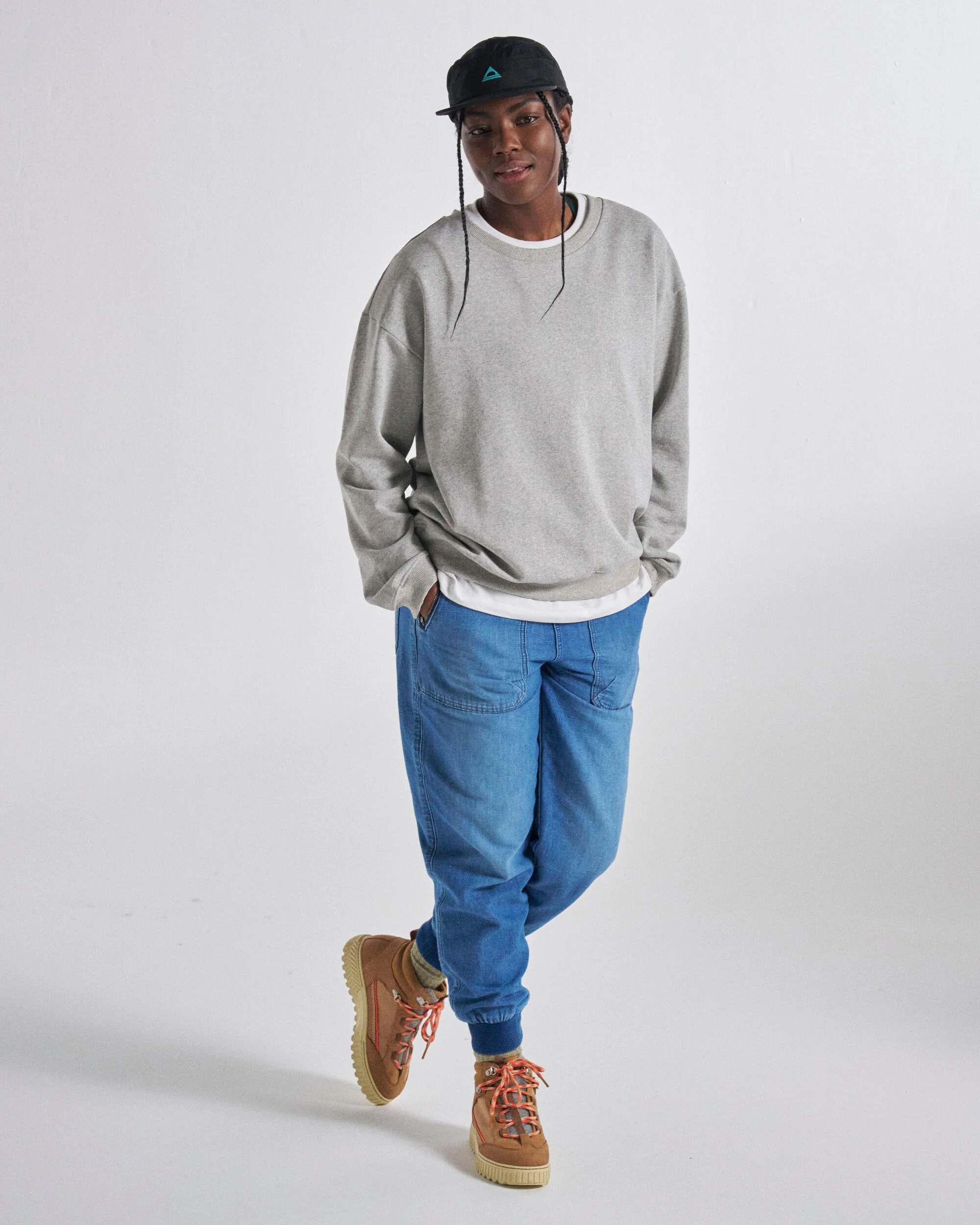 Hydrilla Denim Jogger - Denim Blue - Image 3