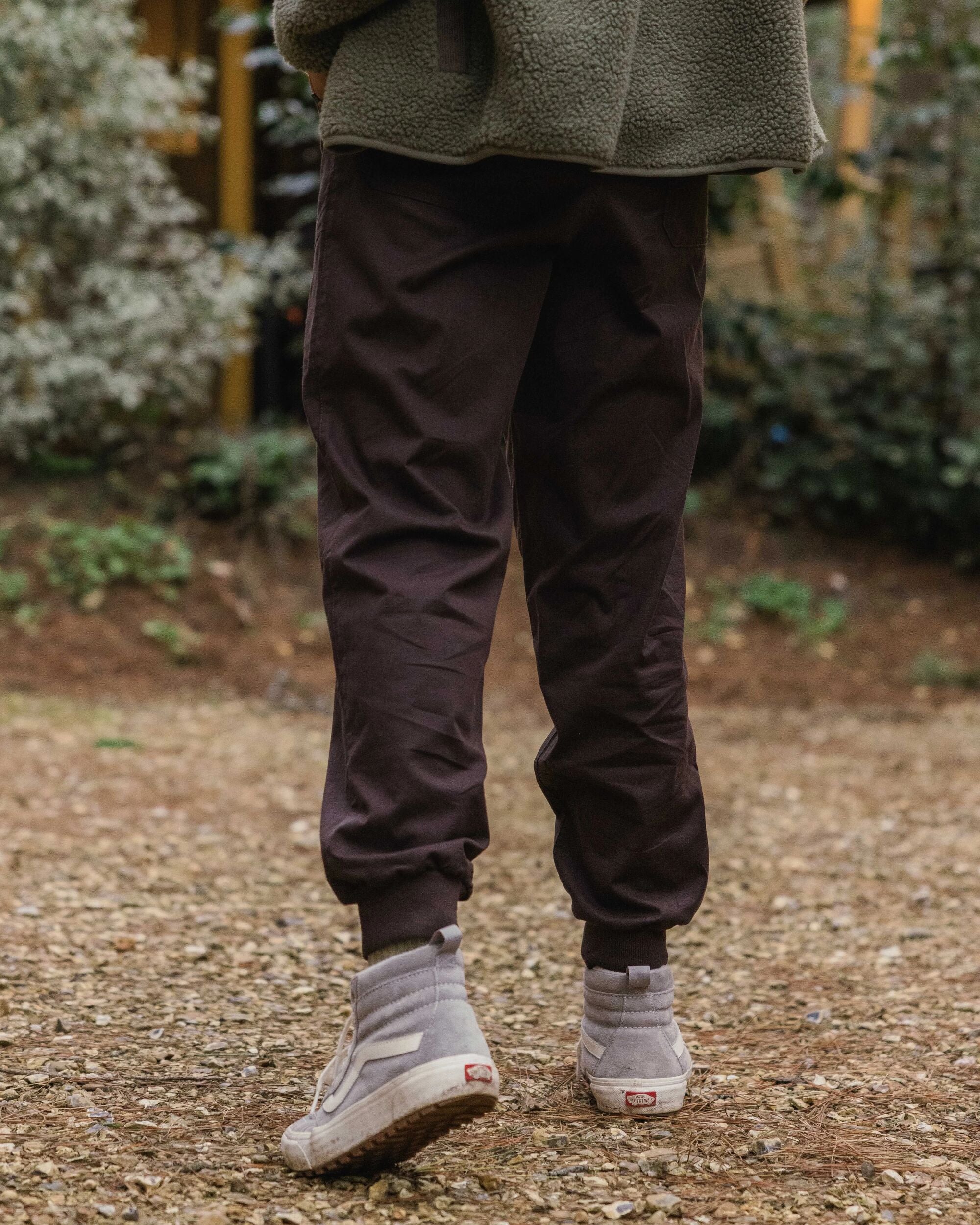 Hydrilla High Waisted Jogger - Espresso - Image 5
