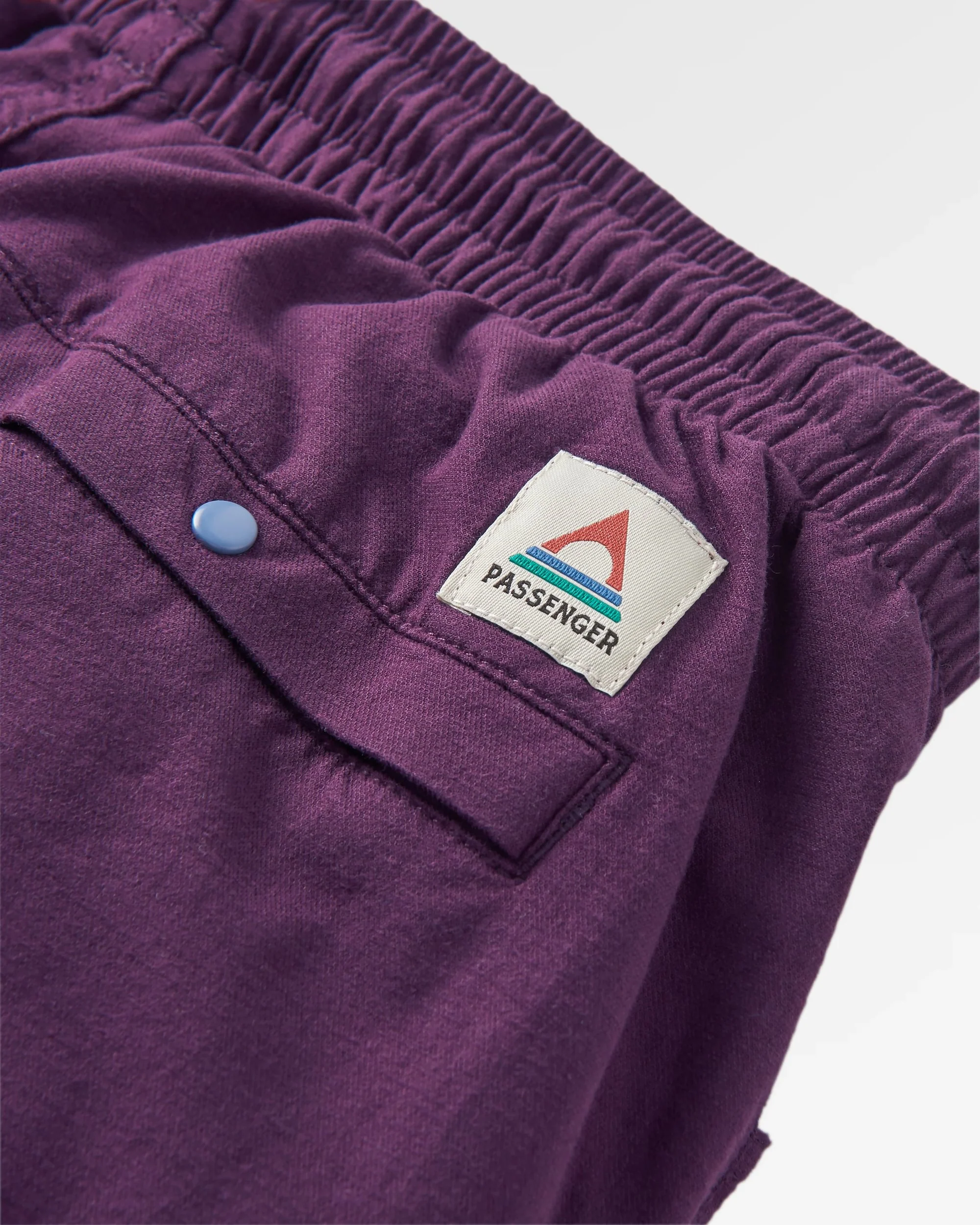 Hydrilla Organic Cotton Trouser - Deep Plum - Image 7