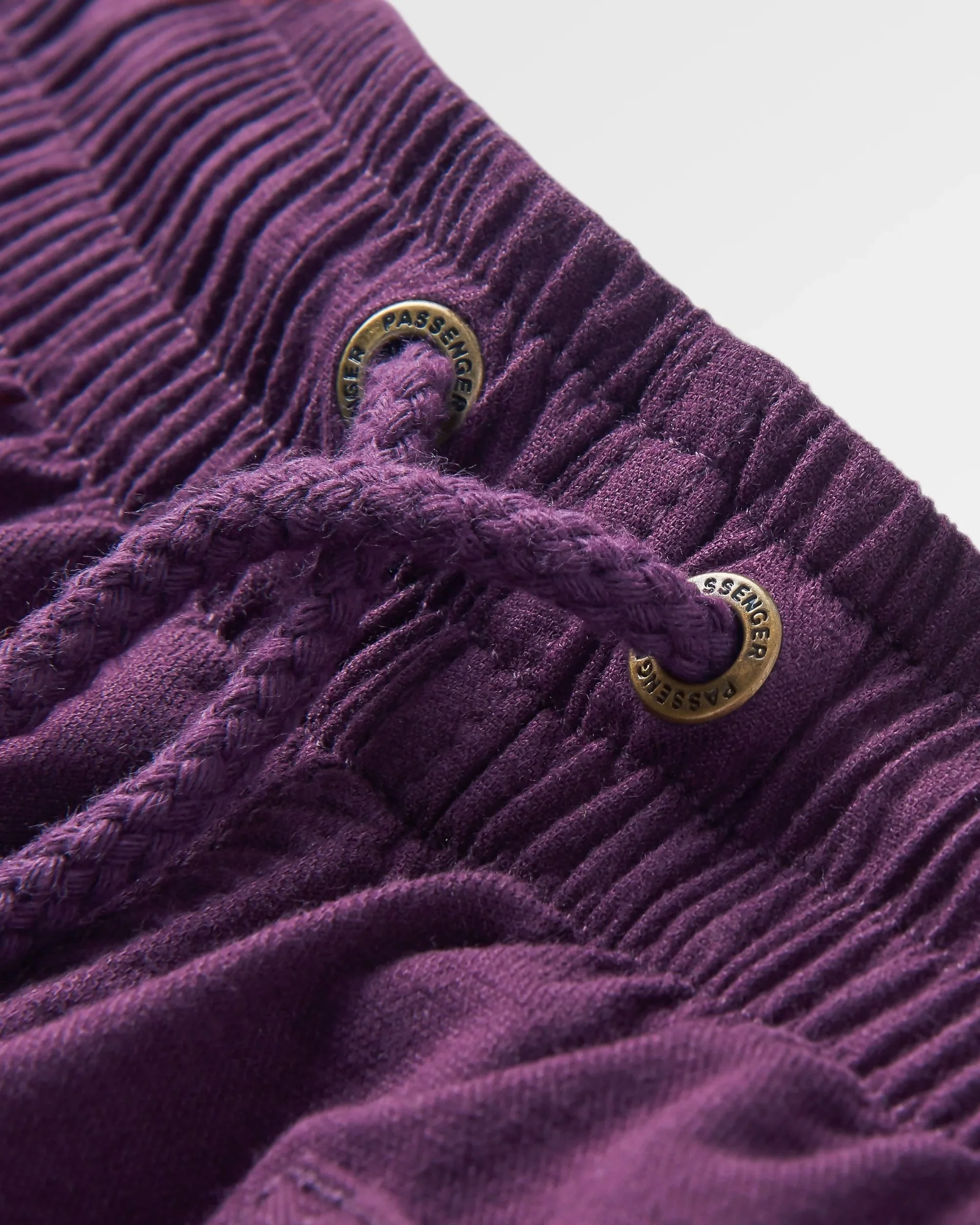 Hydrilla Organic Cotton Trouser - Deep Plum - Image 8