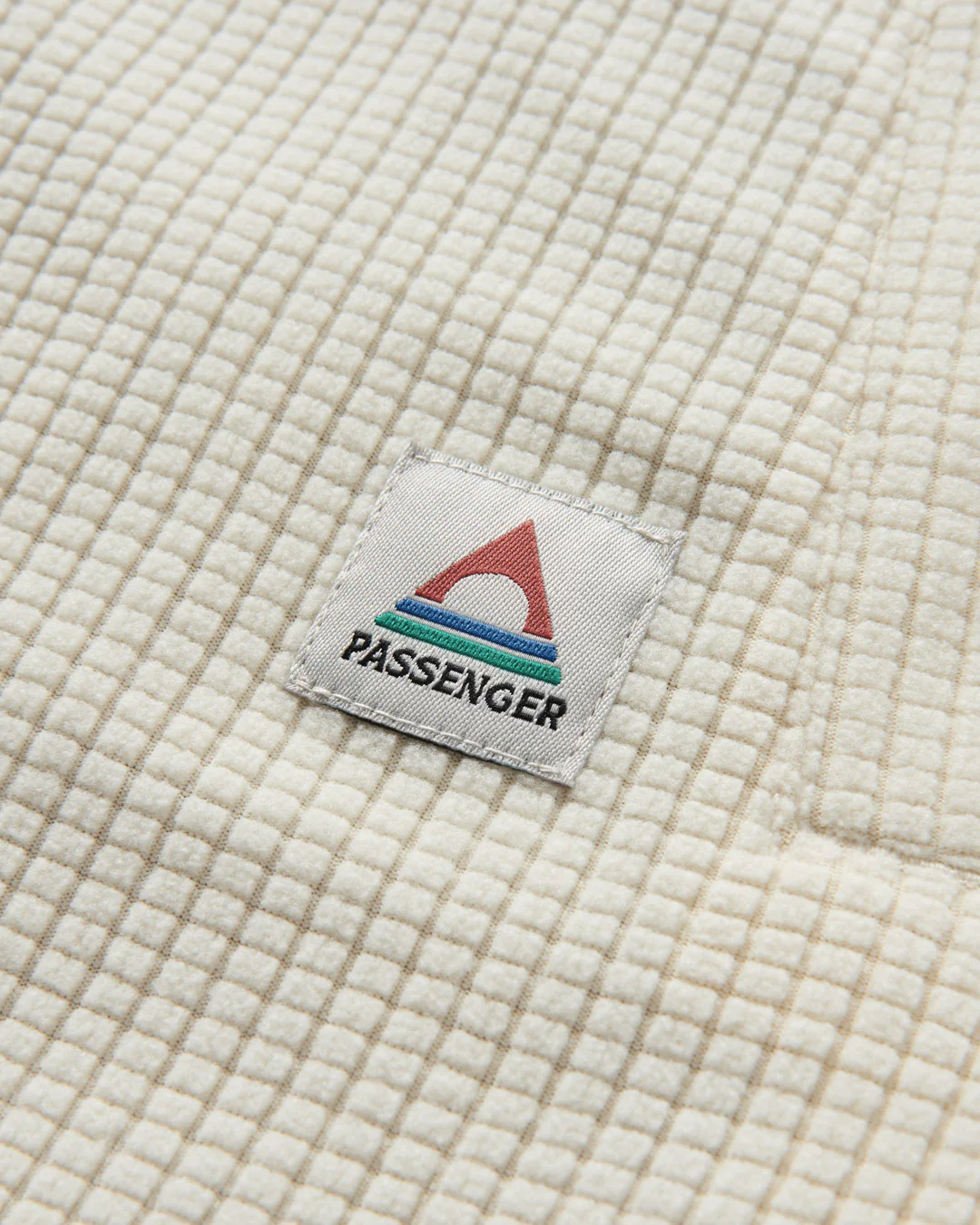 Iguazu Grid Polar Fleece Shirt - Birch - Image 8