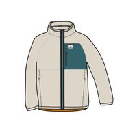 Men's Incline Polartec® Fleece - Vintage White - Image 13