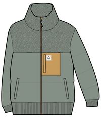 Inspire Insulated Jacket - Pistachio - Image 10