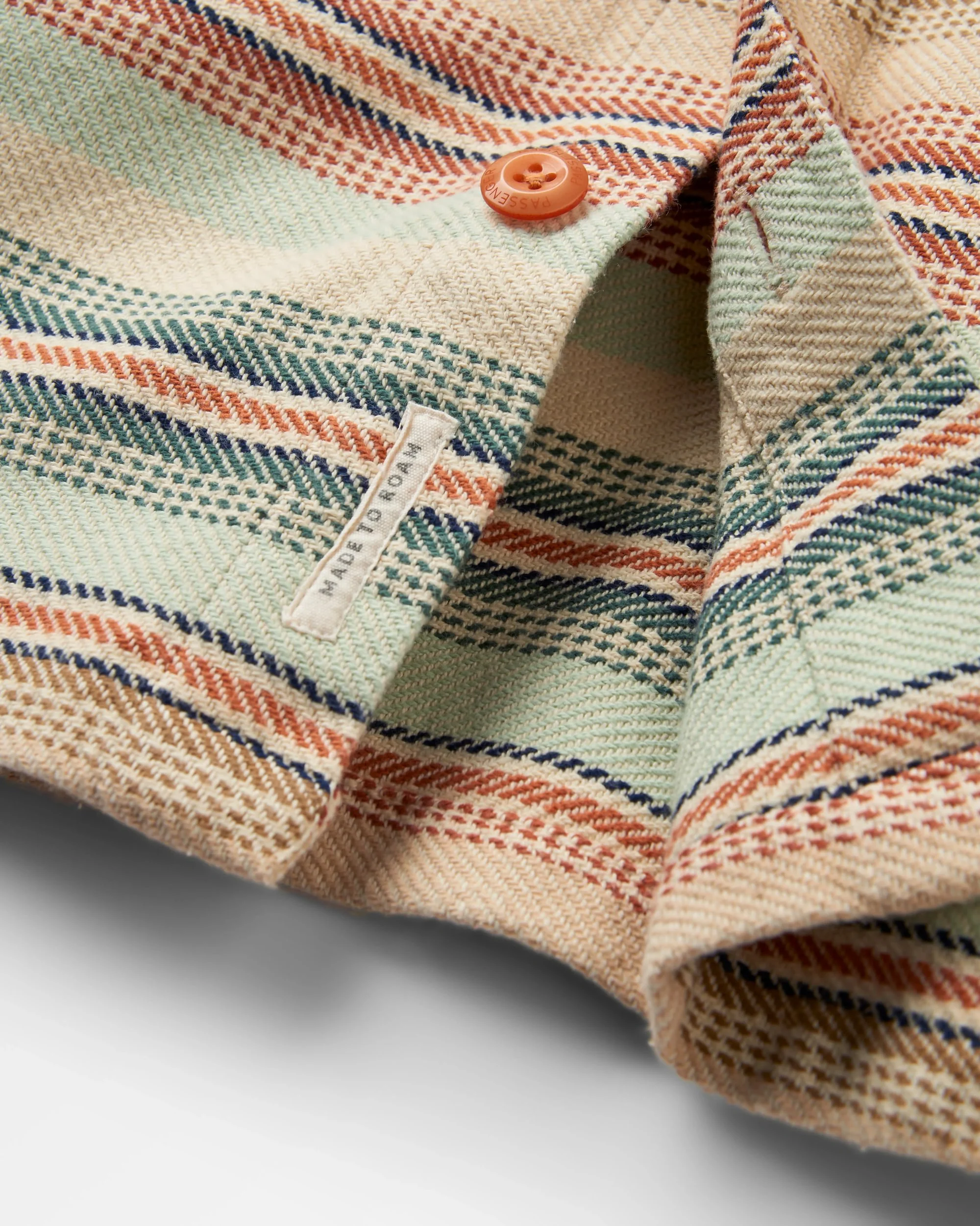Island Twill Shirt - Birch Beach Stripe - Image 8