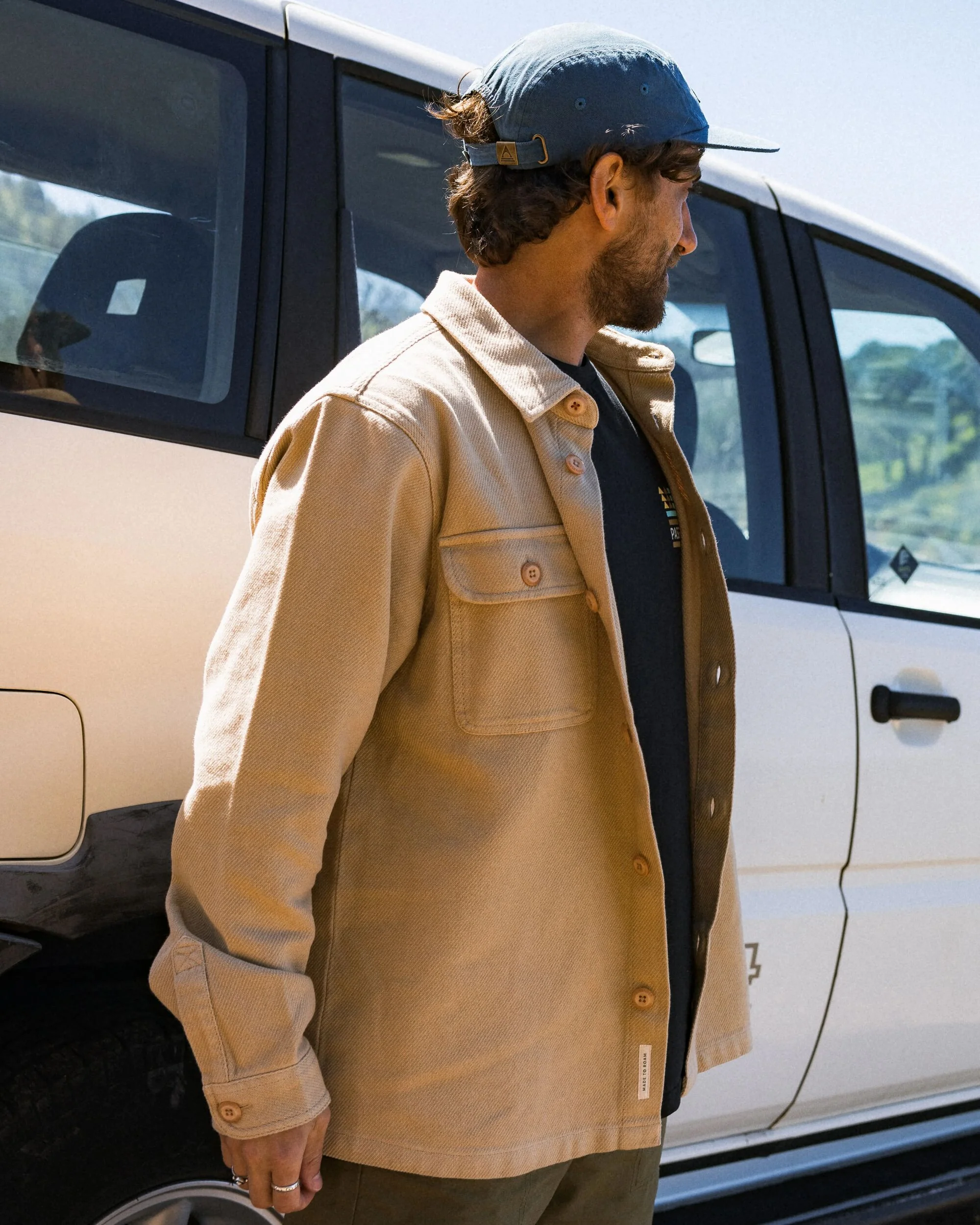 Island Twill Shirt - Stone - Image 6