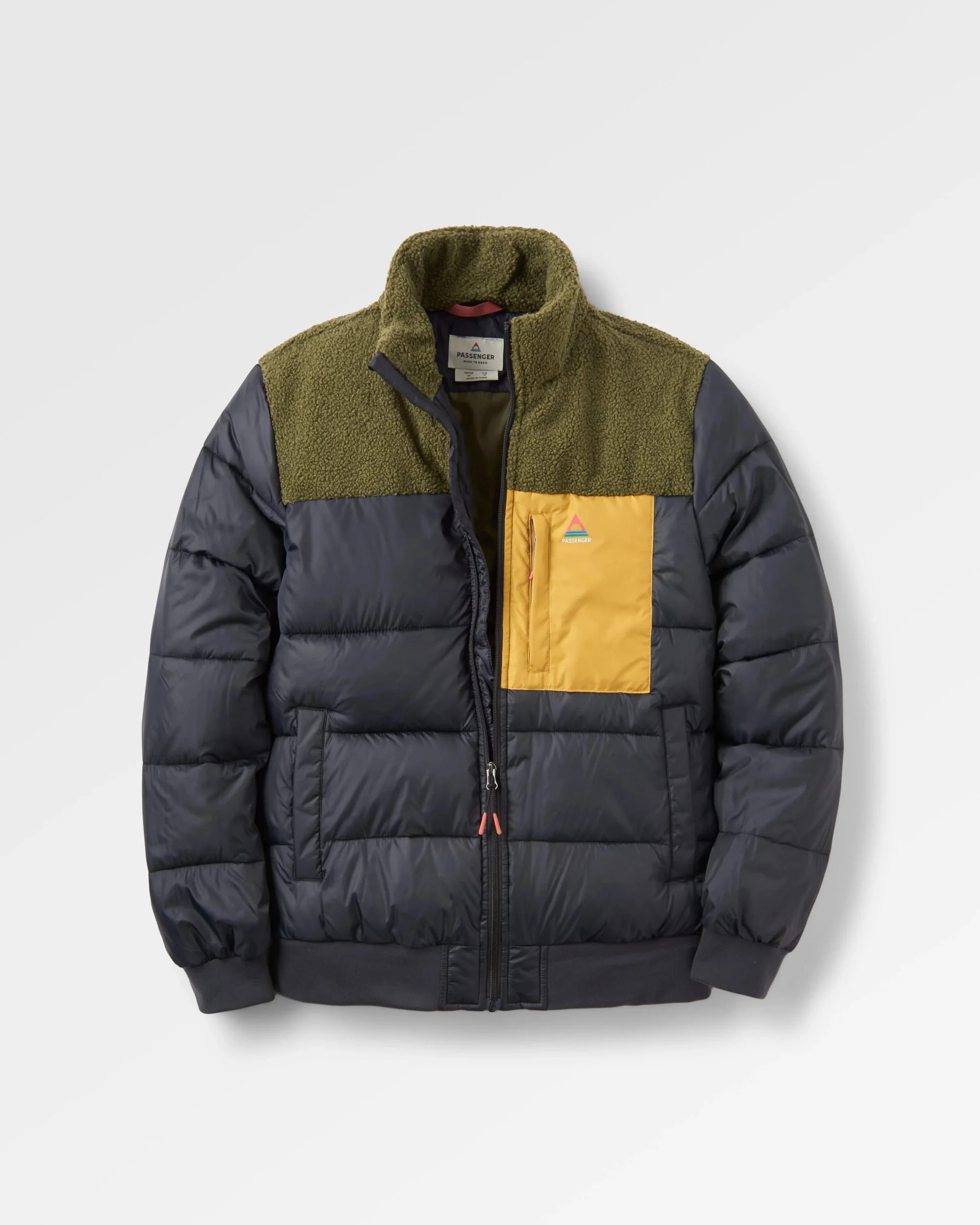 Journey Insulated Jacket - Black/Khaki - Image 2