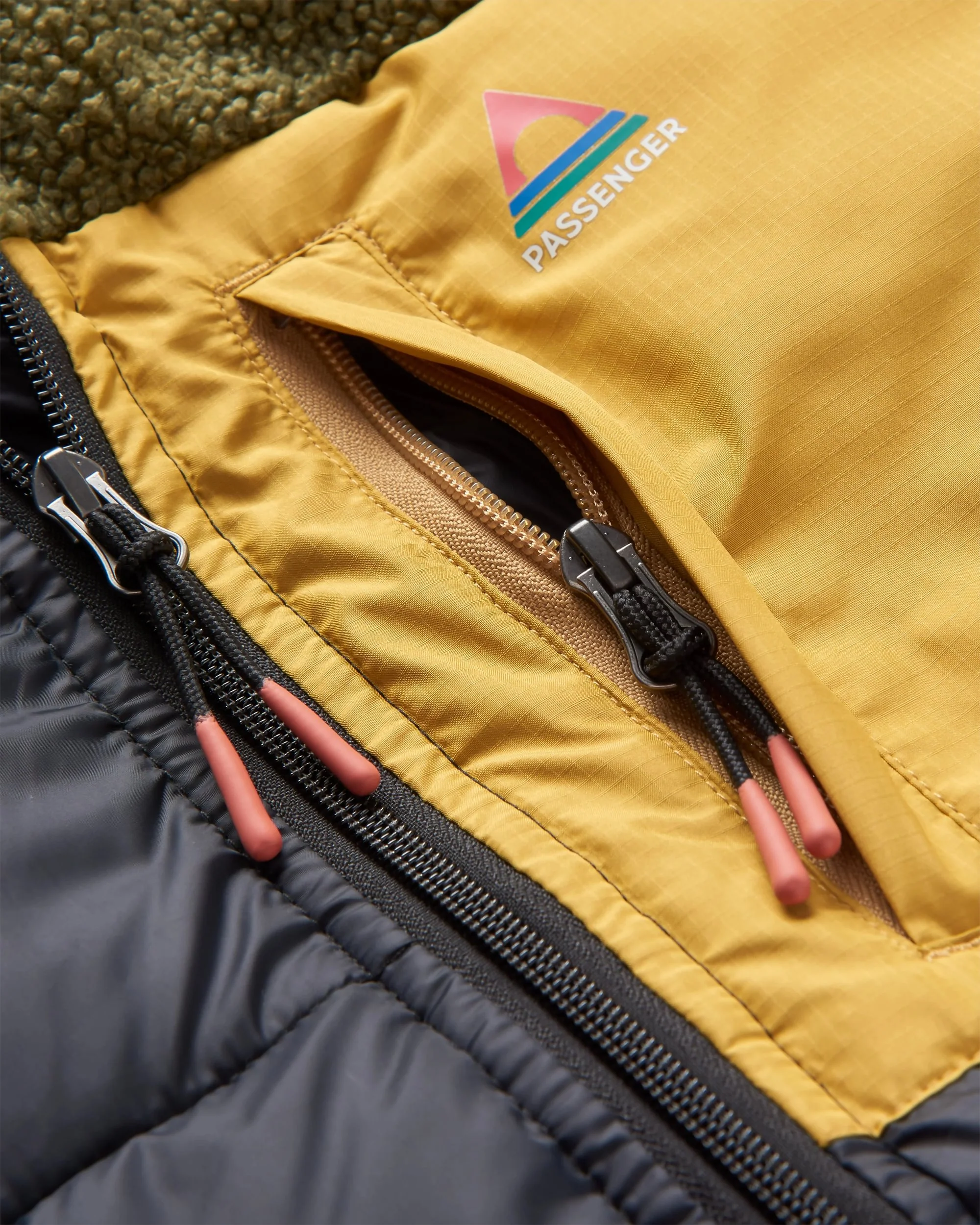 Journey Insulated Jacket - Black/Khaki - Image 3