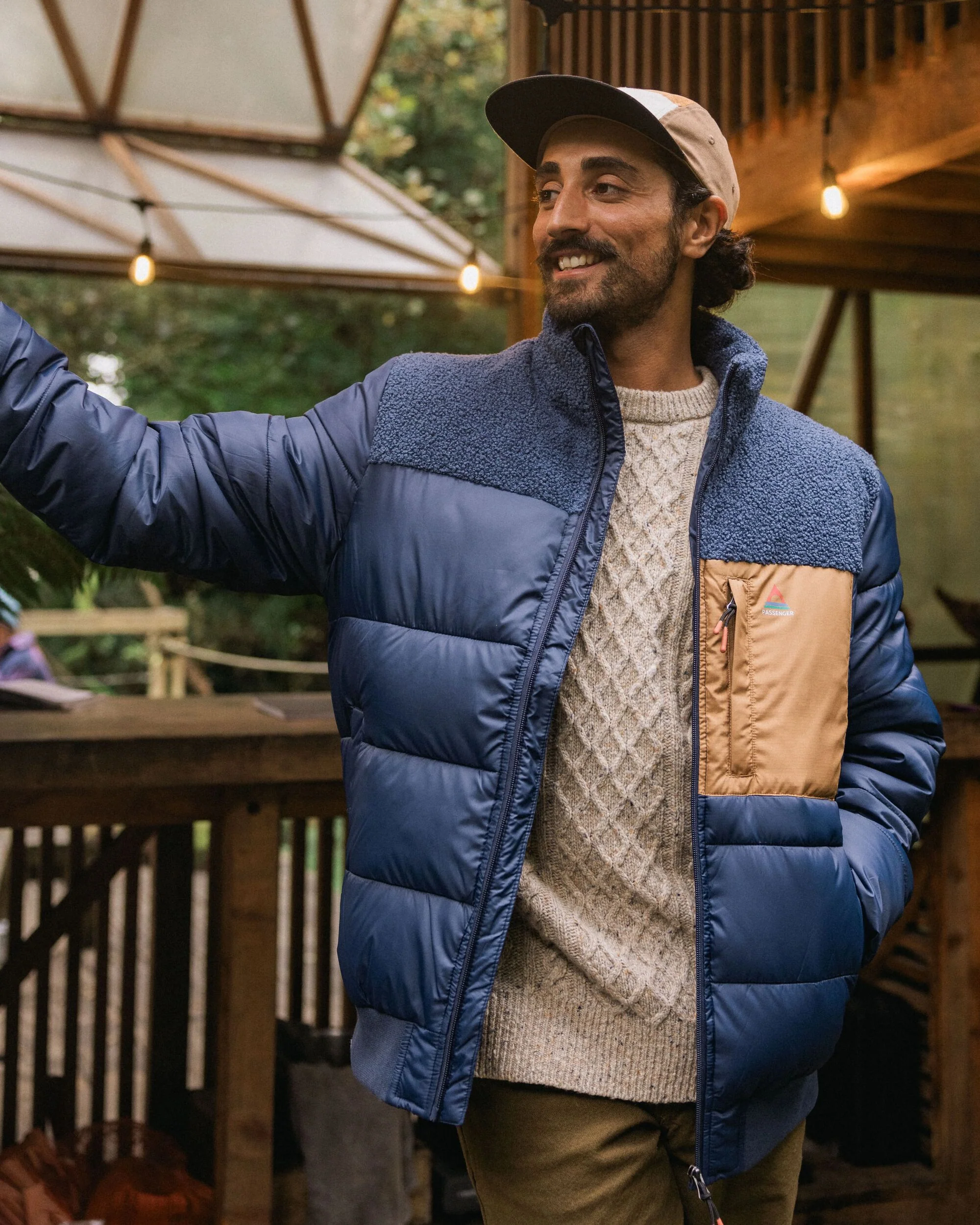 Journey Insulated Jacket - Rich Navy/Dark Denim - Image 4