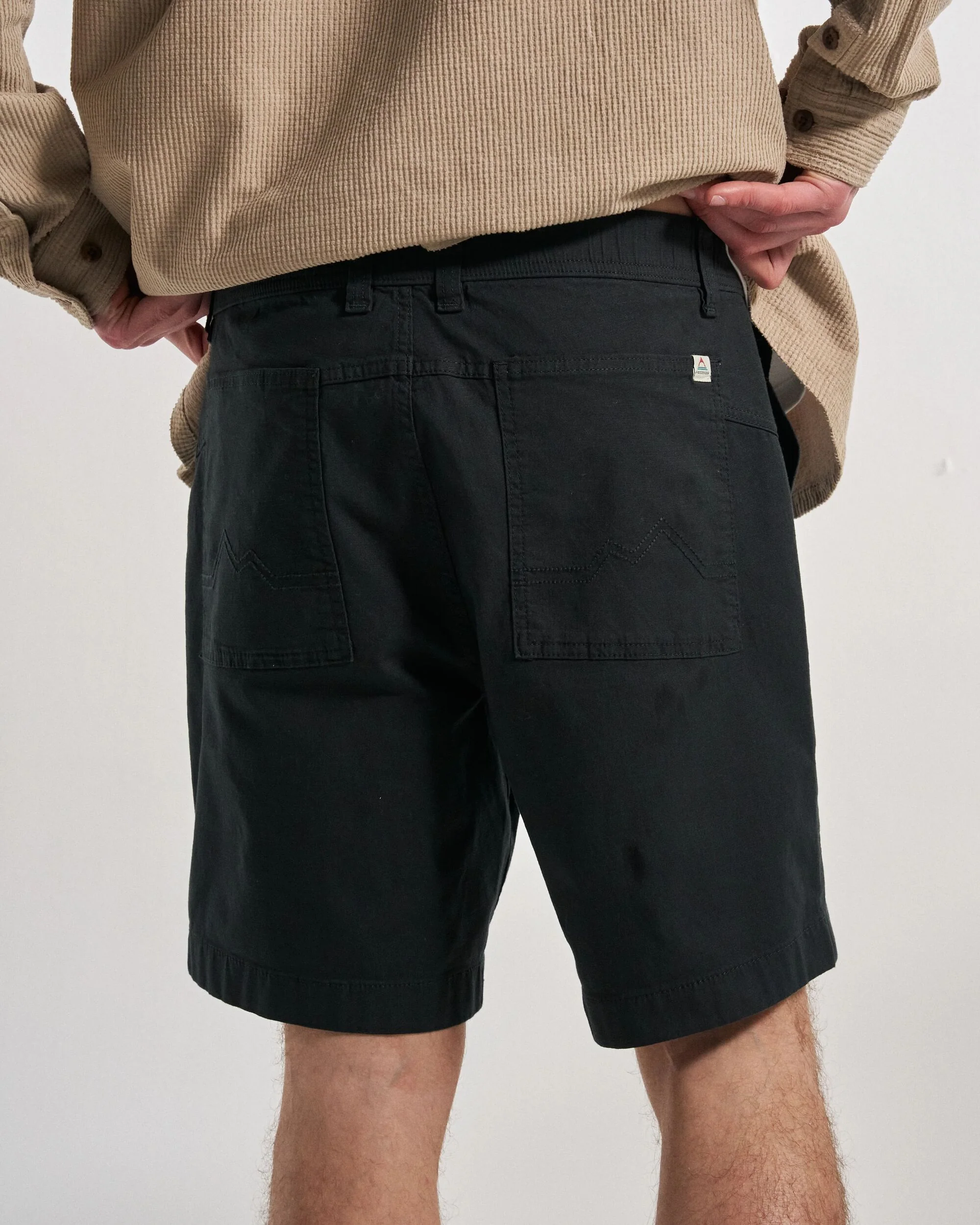 Kimmer Ripstop Cotton Short - Black - Image 4