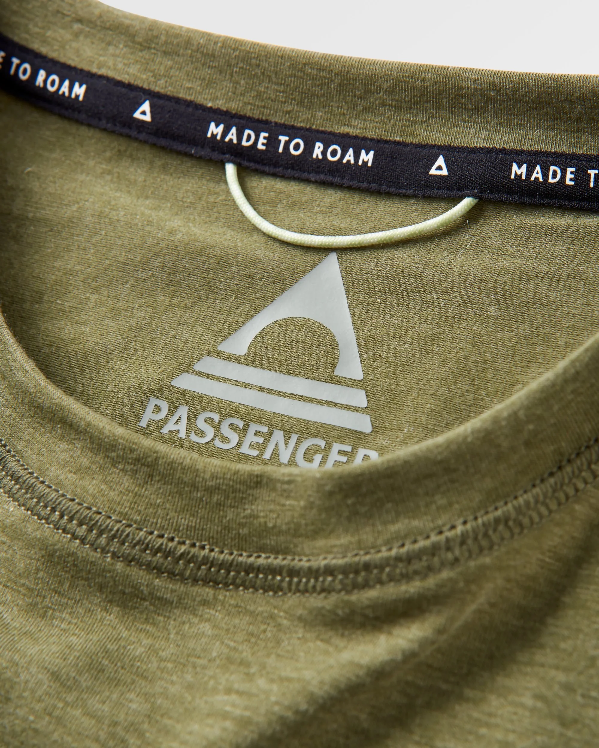 Kirkwood Textured Active T-Shirt - Khaki - Image 4