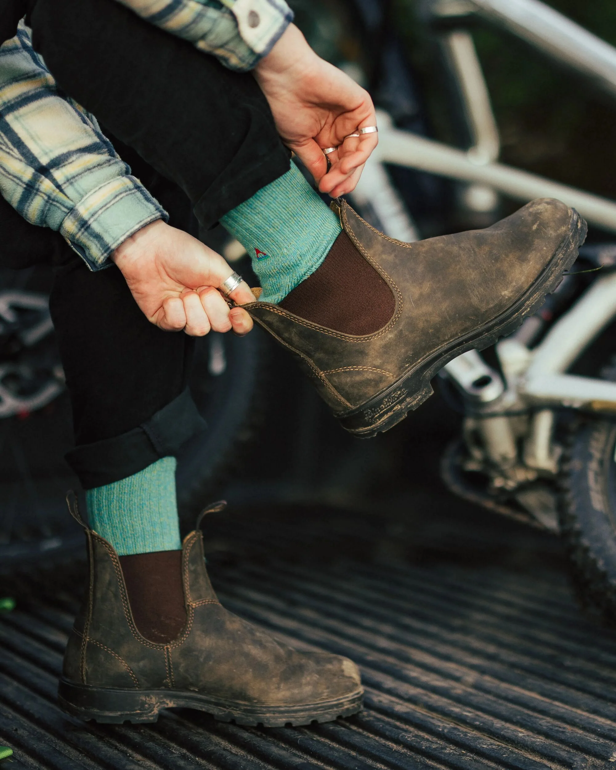Kiruna Heavy-weight Socks - Arctic - Image 3