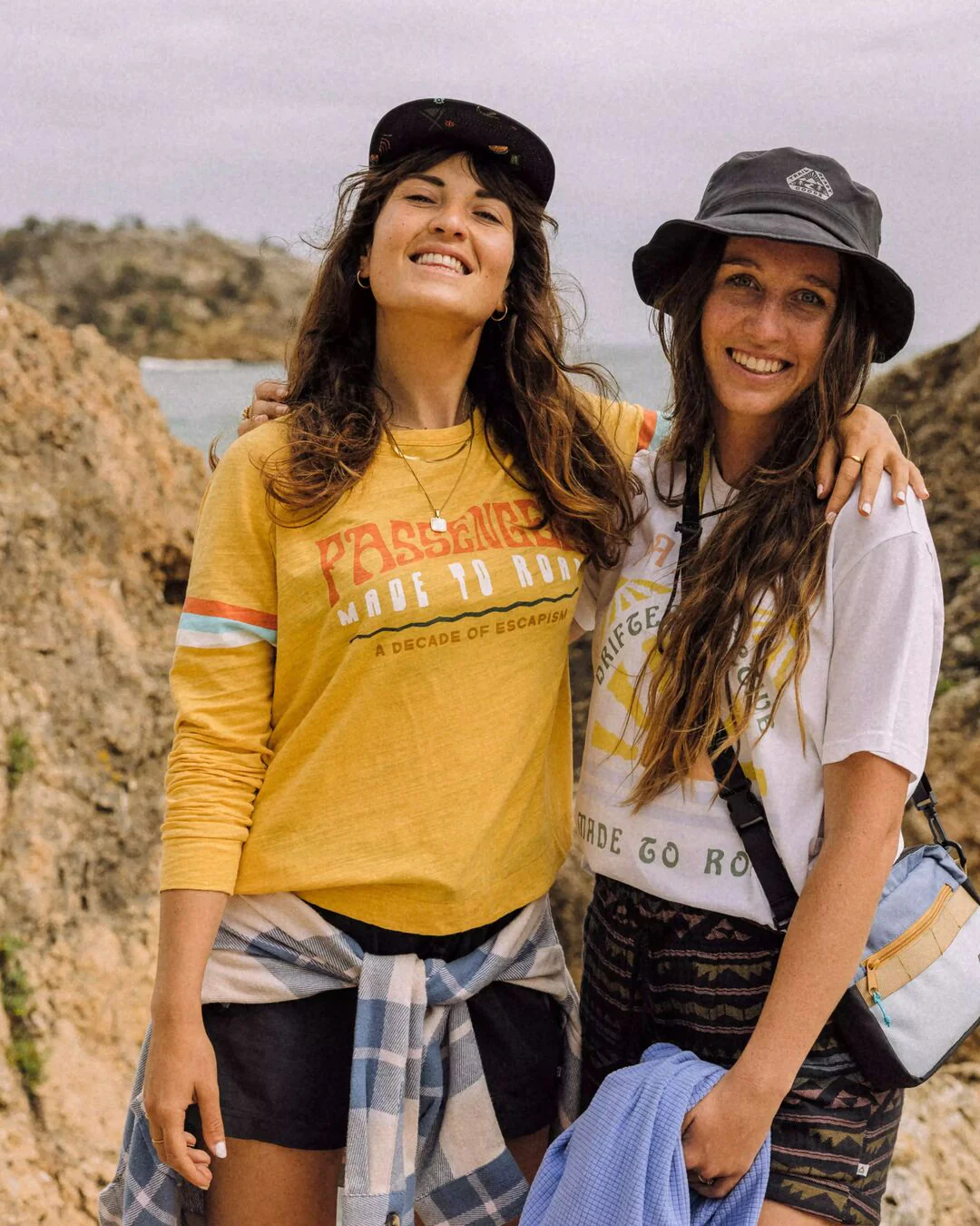 La Sarena Oversized LS T-Shirt - Ochre Yellow - Image 2