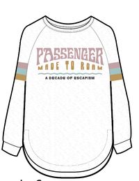 La Sarena Oversized LS T-Shirt - White - Image 11