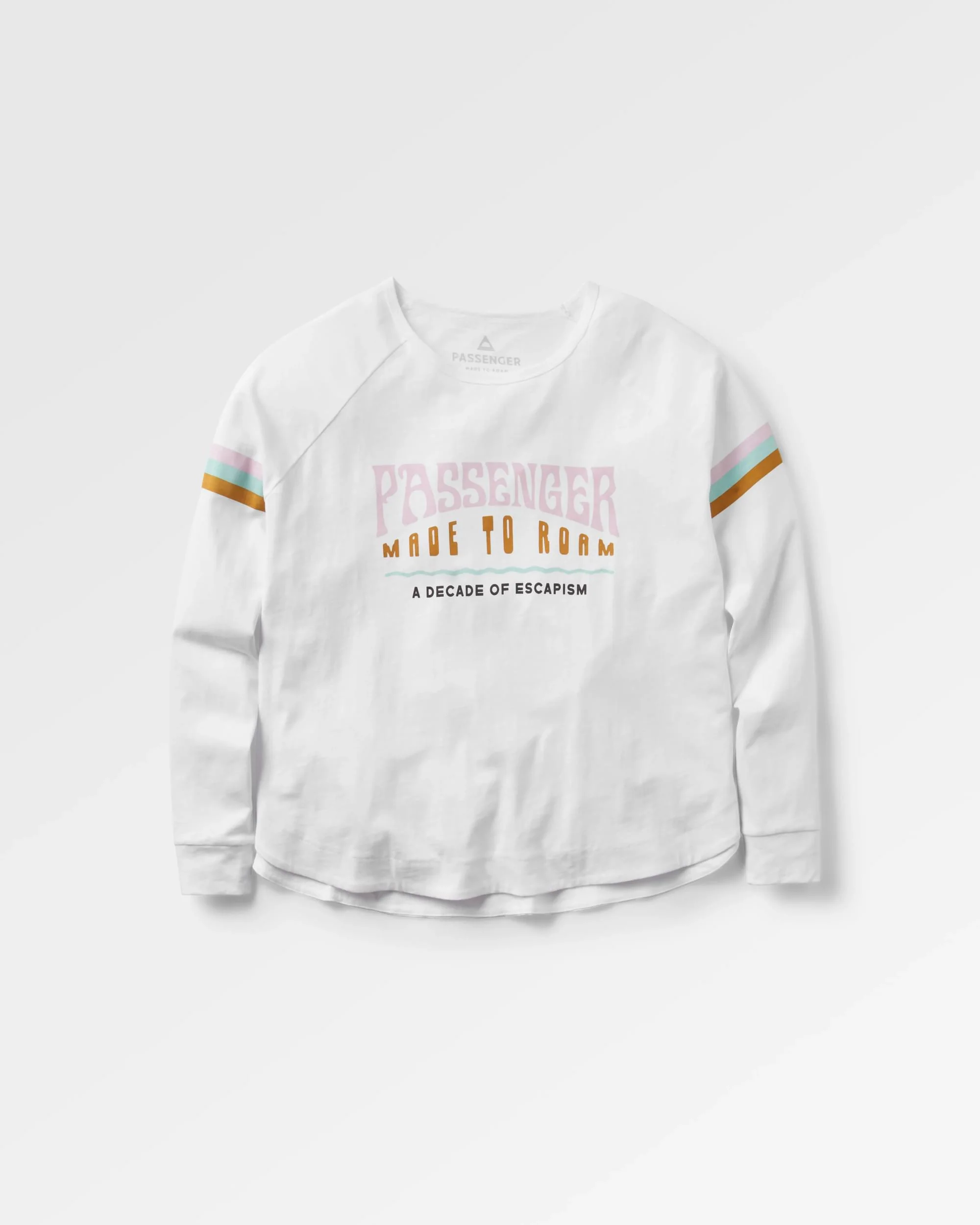 La Sarena Oversized LS T-Shirt - White - Image 6