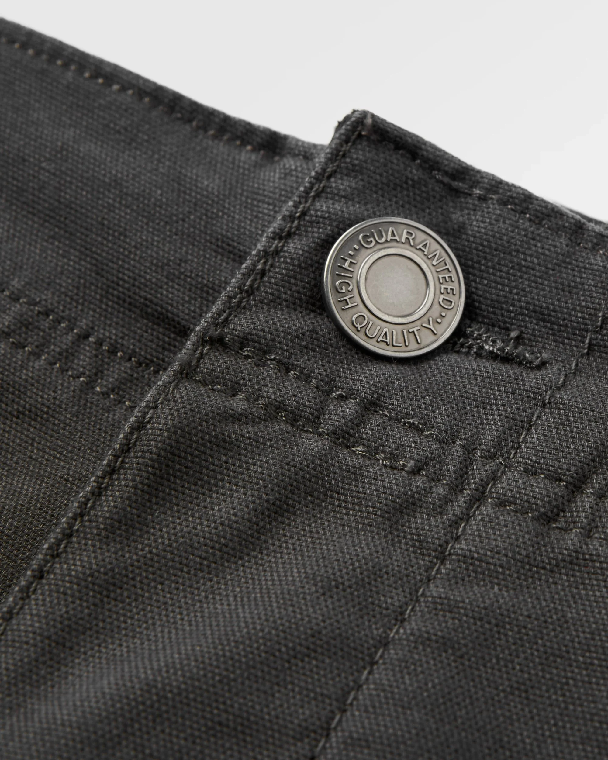 Lakeside Cargo Cotton Short - Faded Black - Image 6