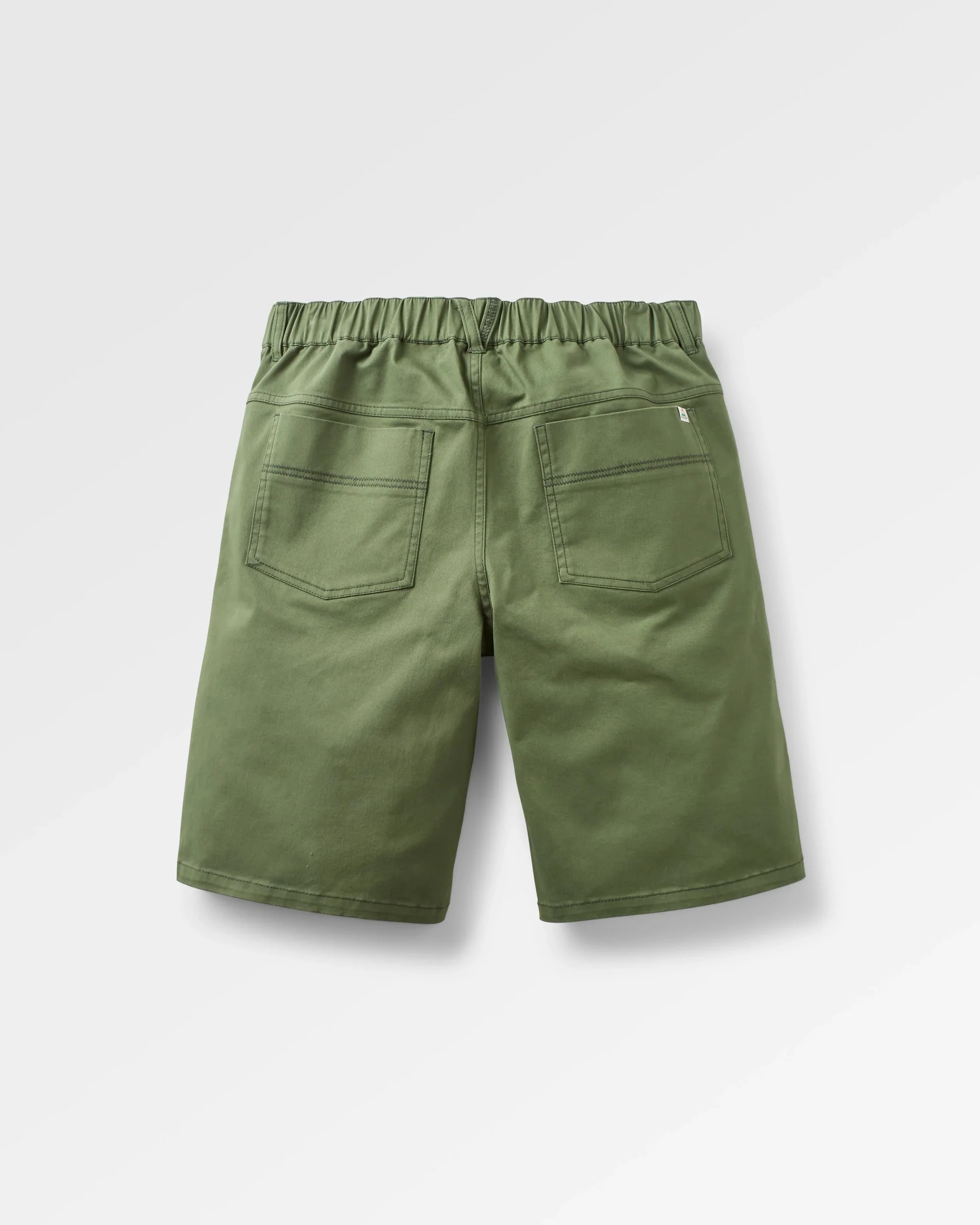 Lani Organic Twill Long Short - Wild Green - Image 6