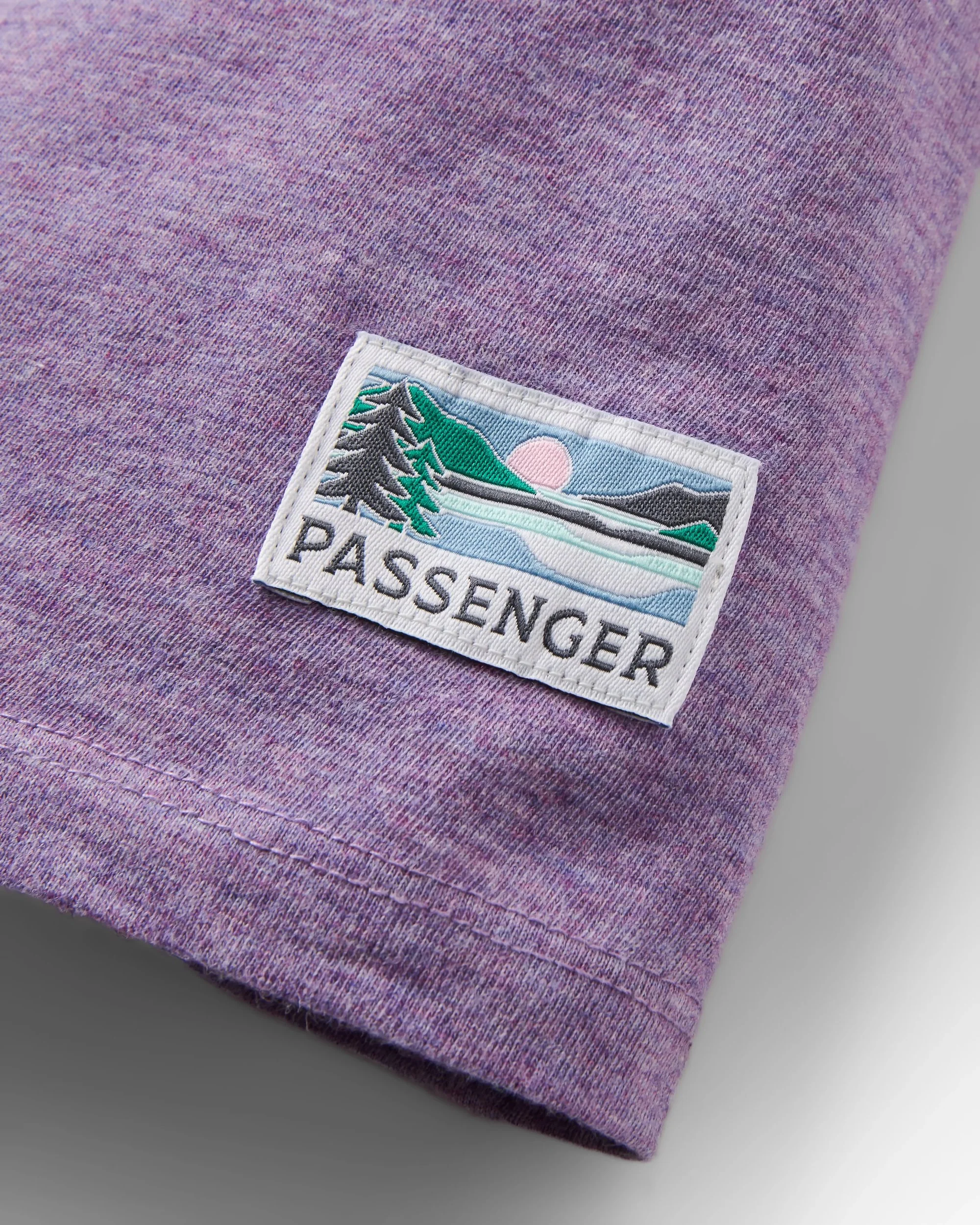 Legacy LS T-Shirt - Purple Haze Marl - Image 2