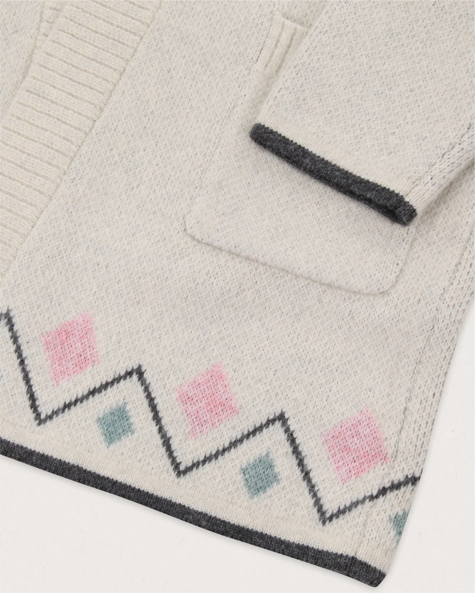 Leif Yarn Cardigan - Off White - Image 14