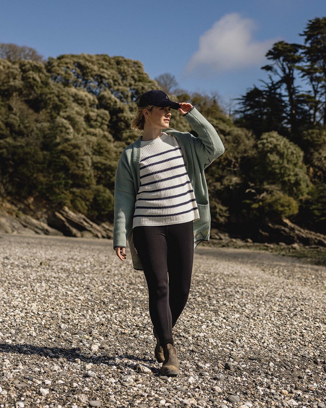 Leif Yarn Cardigan - Pistachio - Image 8