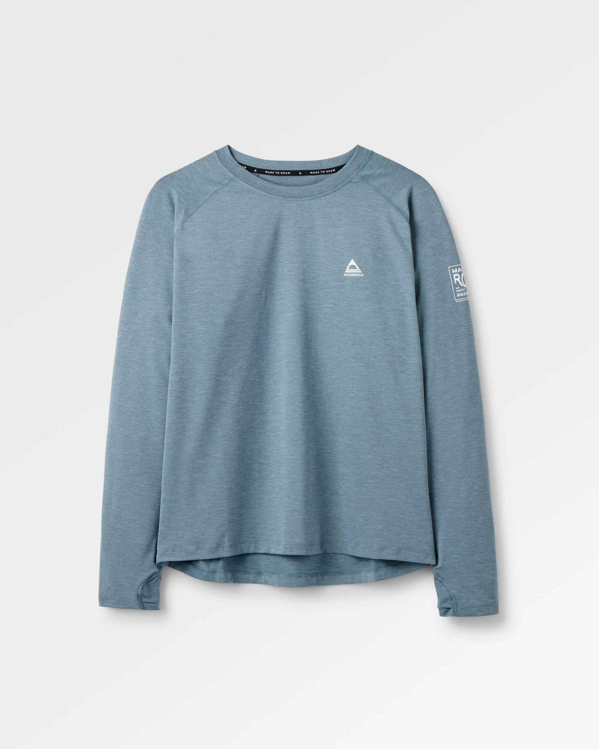 Light Ray Lightweight UPF50 LS T-Shirt - Storm Grey Marl