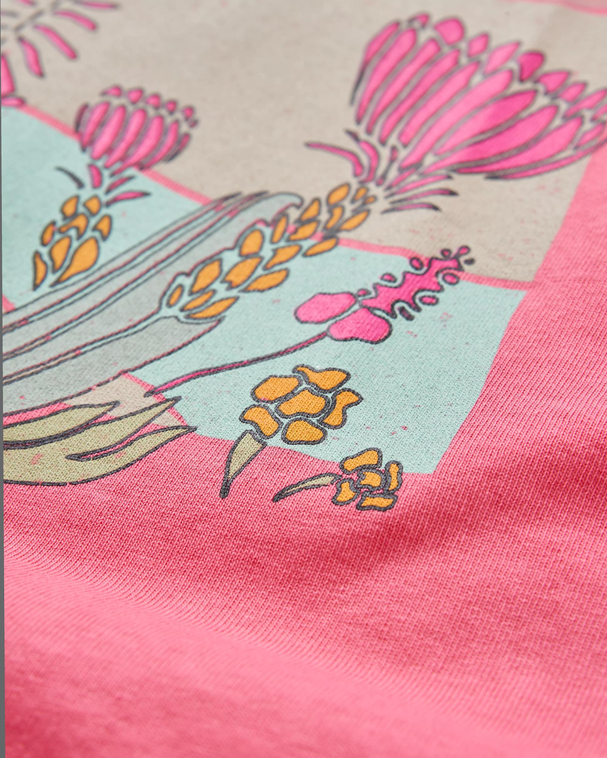 Live Wild T-Shirt - Soft Rose - Image 3