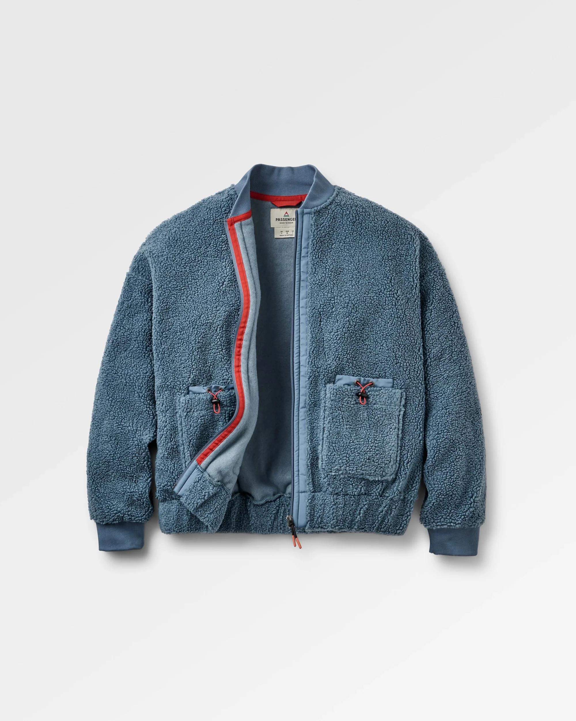 Lucia Sherpa Fleece - Stormy Blue