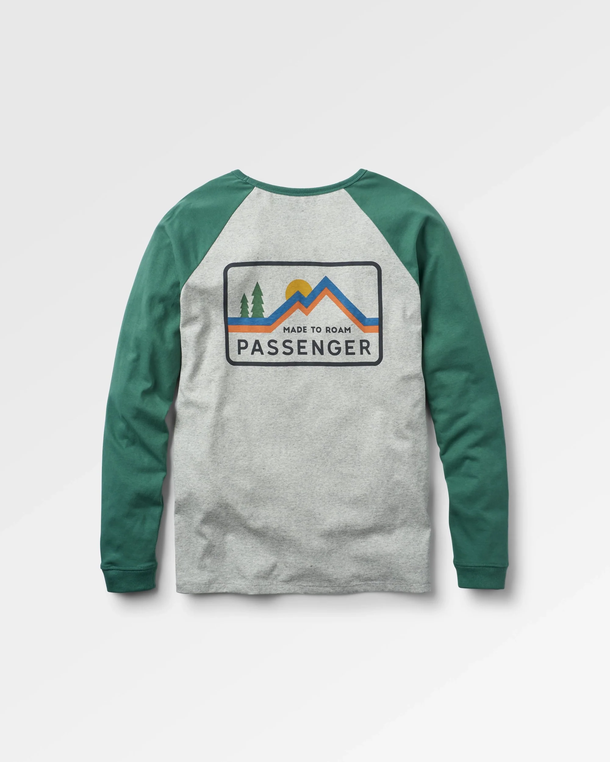 Made To Roam LS T-Shirt - Grey Marl - Image 3