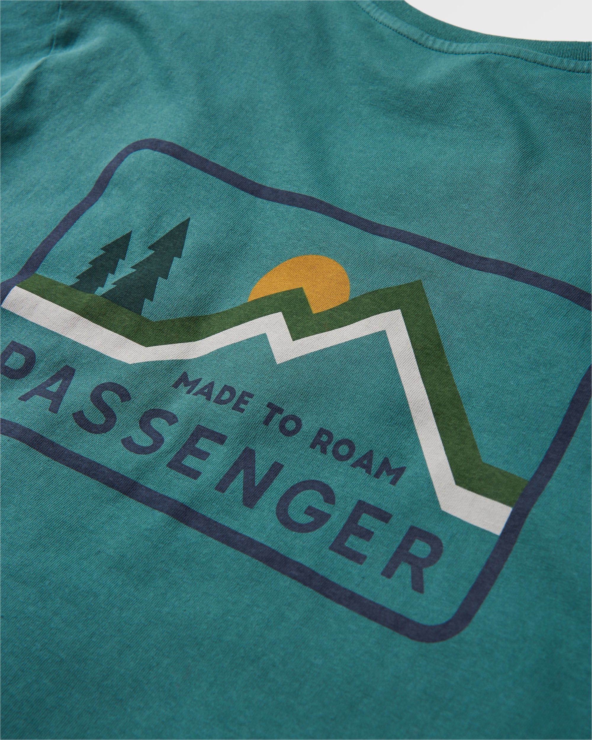 Made To Roam T-Shirt - Deep Ocean - Image 10