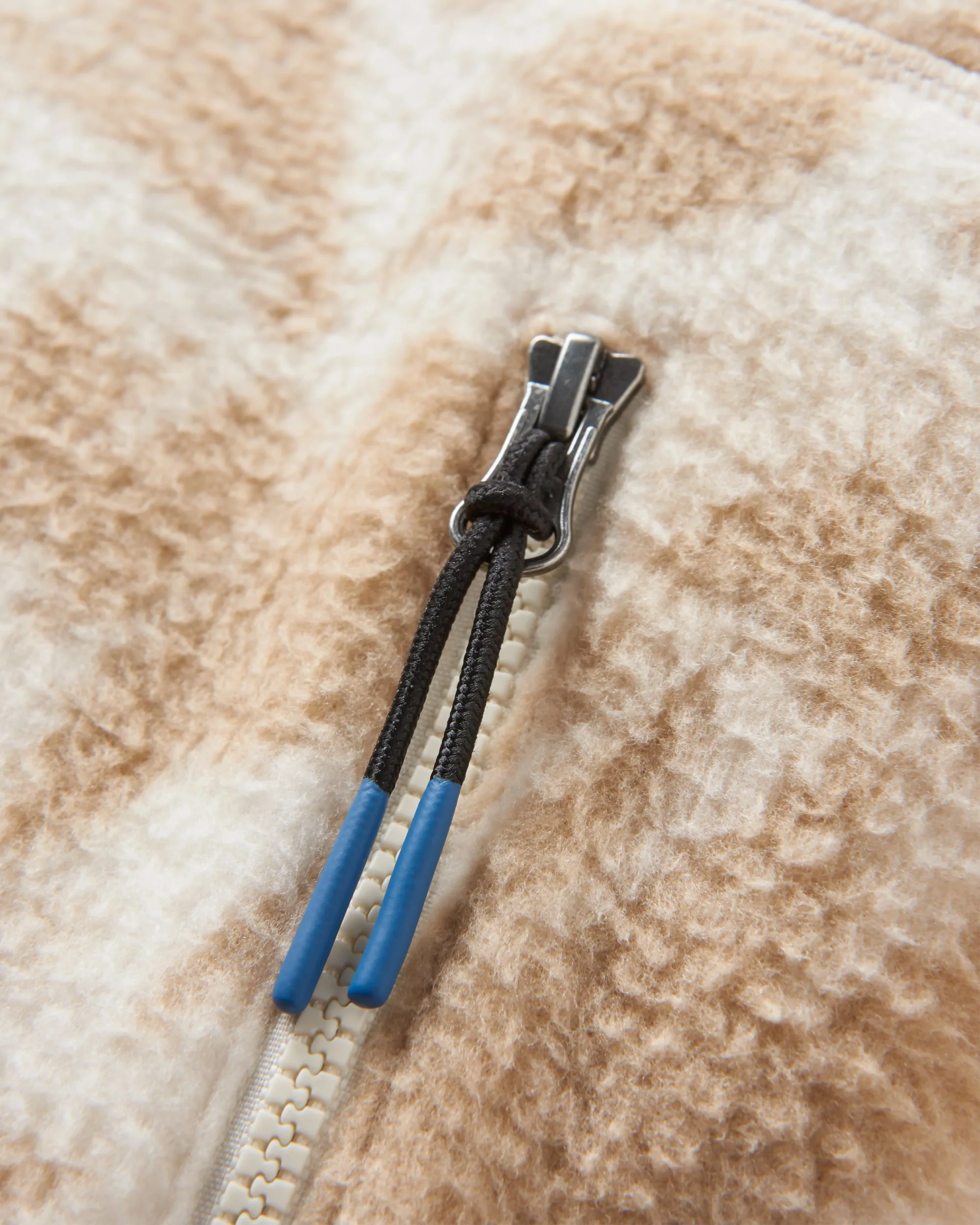 Maine 1/2 Zip Sherpa Fleece - Abstract Mountain Birch - Image 8