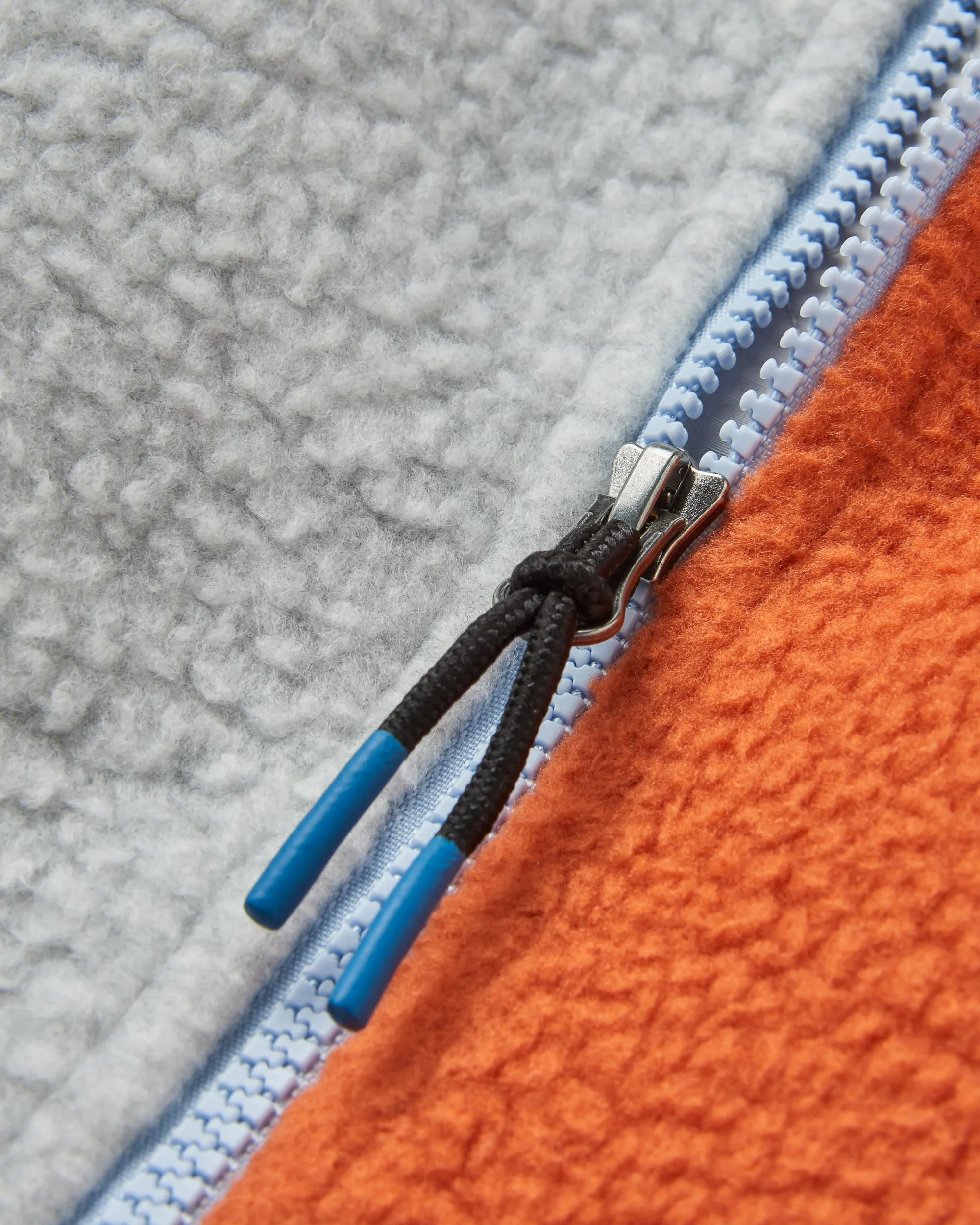 Maine 1/2 Zip Sherpa Fleece - Blue Steel - Image 4