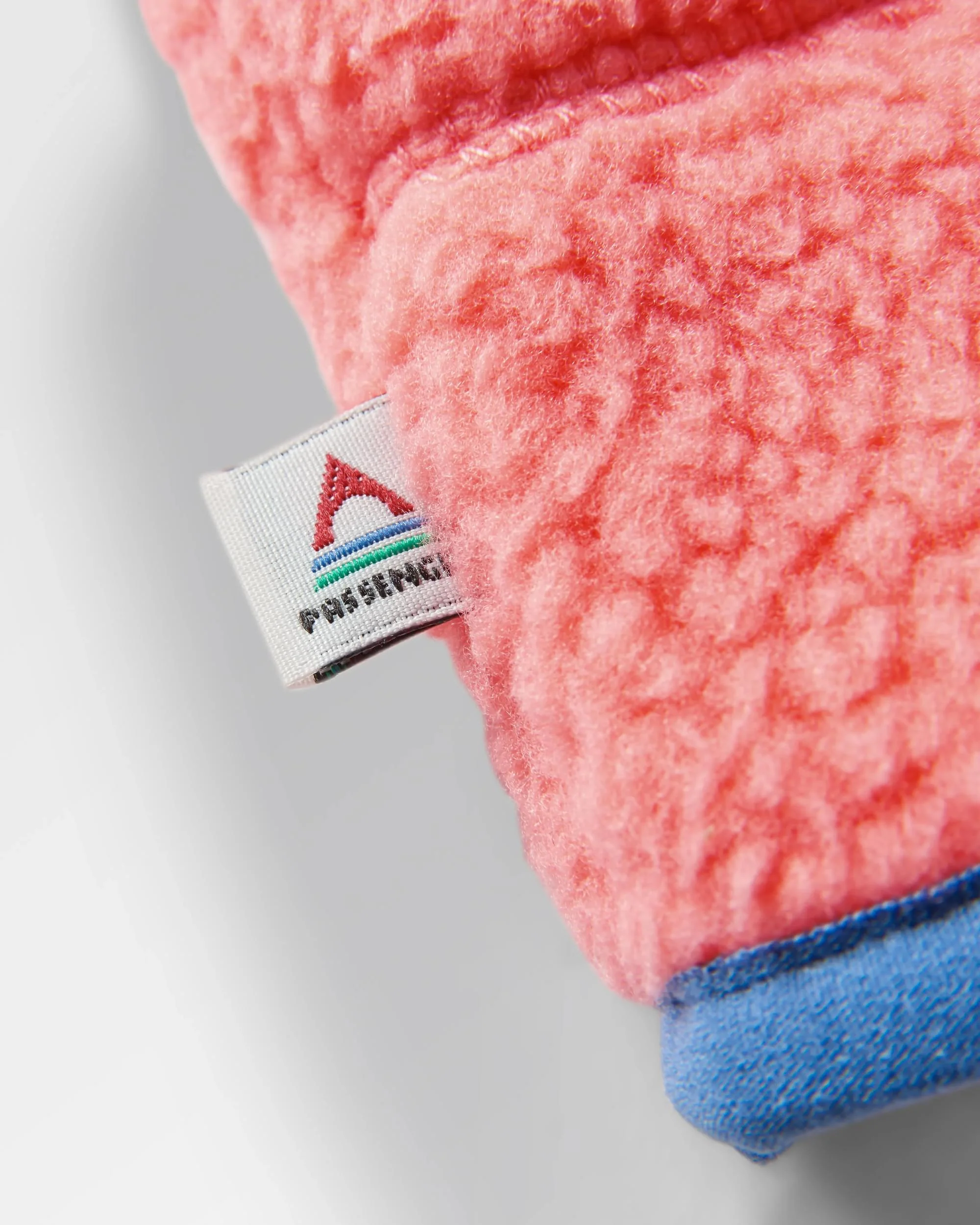 Maine 1/2 Zip Sherpa Fleece - Shell Pink - Image 5