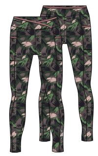 Mantra Active Legging - Abstract Mountain Fir Tree - Image 12