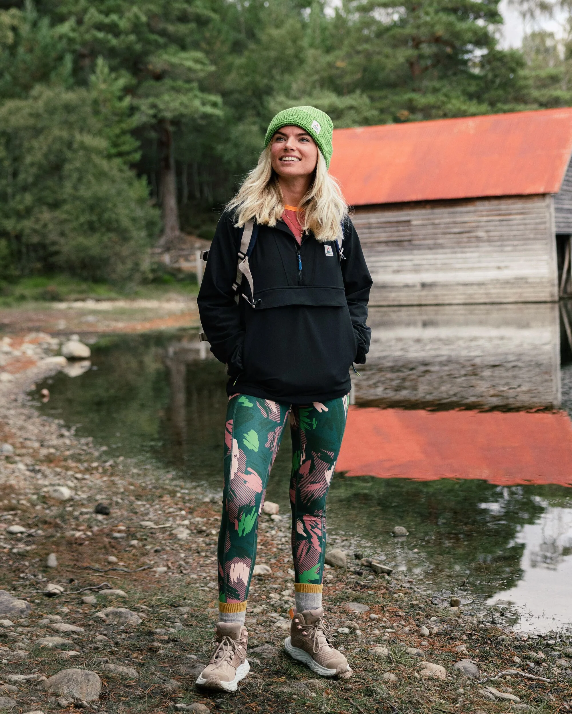 Mantra Active Legging - Abstract Mountain Fir Tree - Image 4