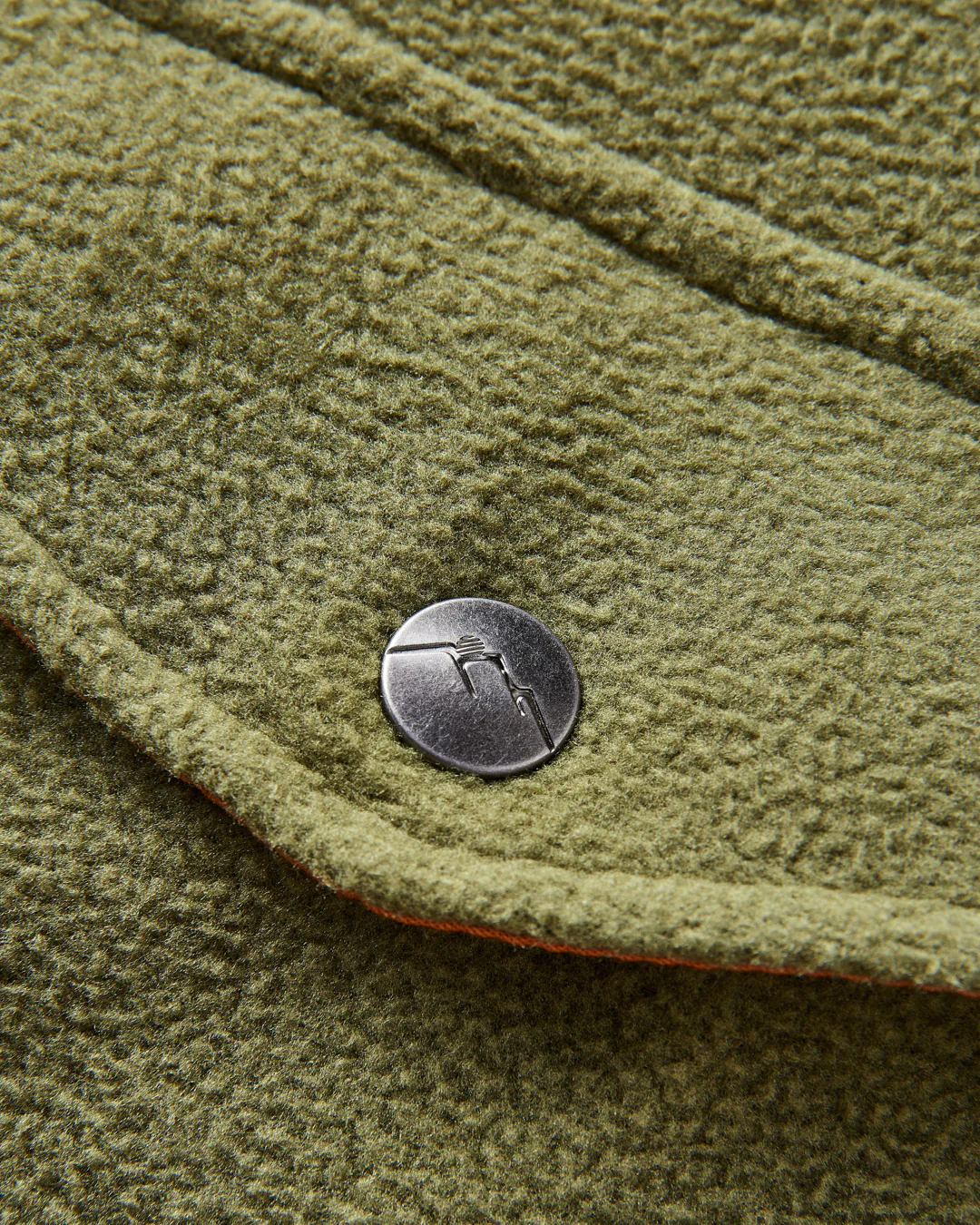 Maple Polar Fleece Shirt - Khaki - Image 2