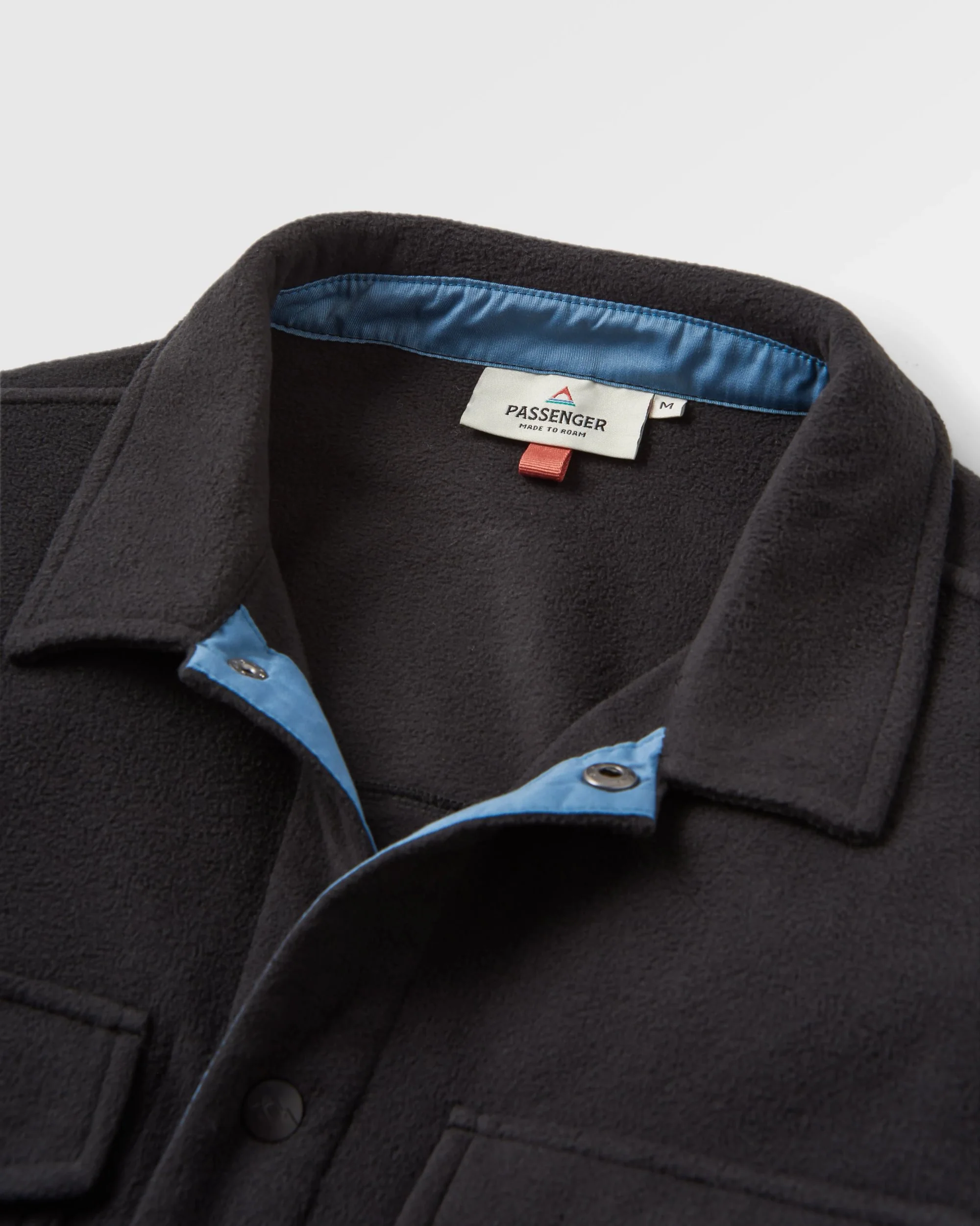Maple Polar Fleece Shirt - Black - Image 2