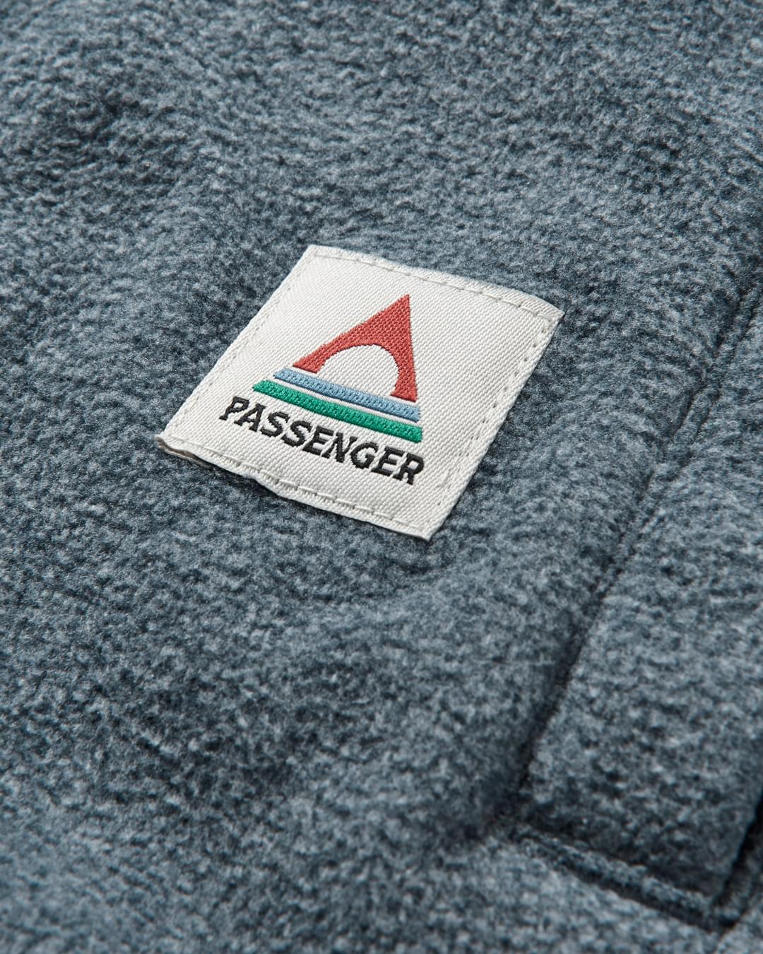 Maple Polar Fleece Shirt - Navy Marl - Image 8