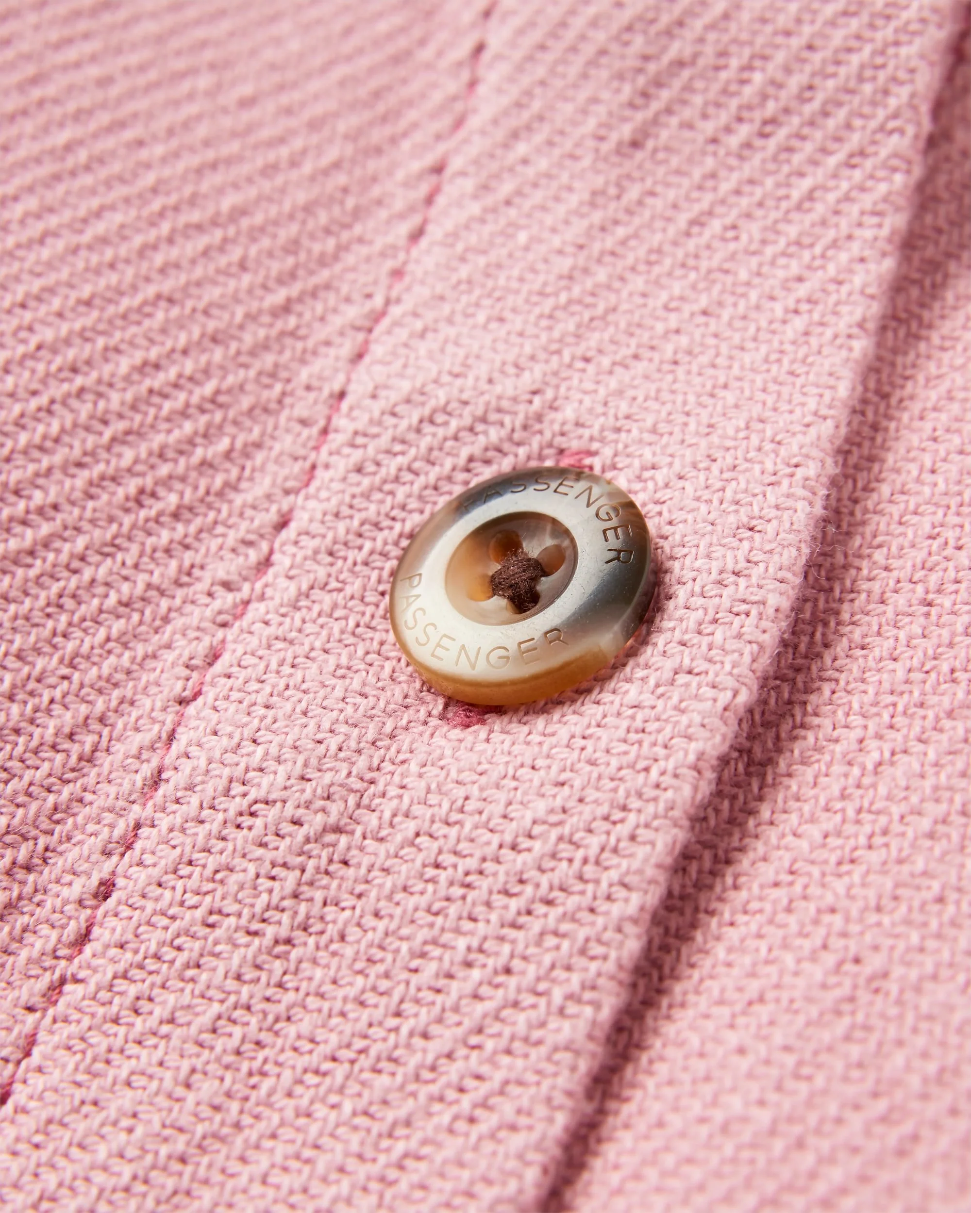 Maya Twill Overshirt - Pink Haze - Image 7