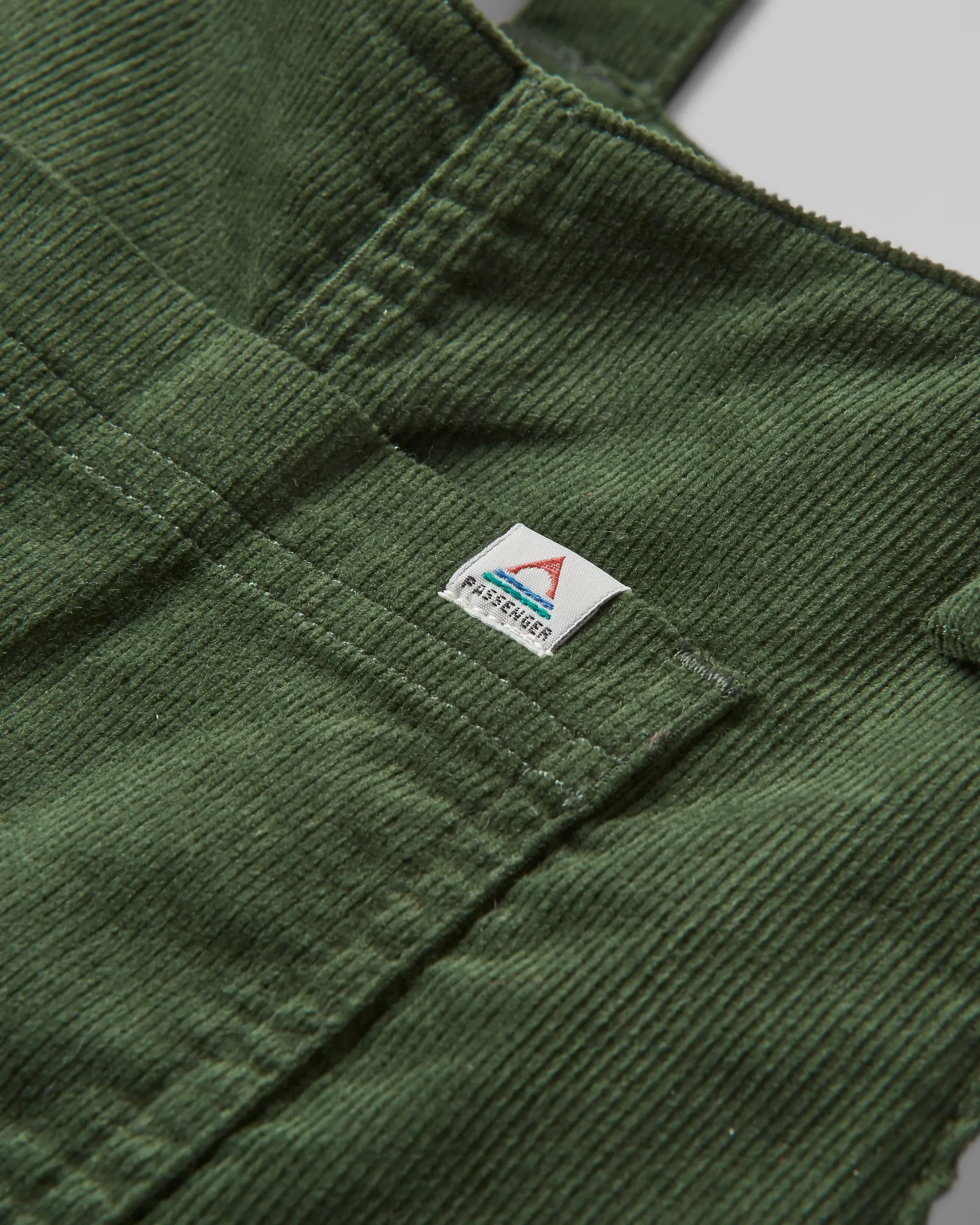 Meadows Organic Cotton Cord Dungarees - Fir Tree - Image 8