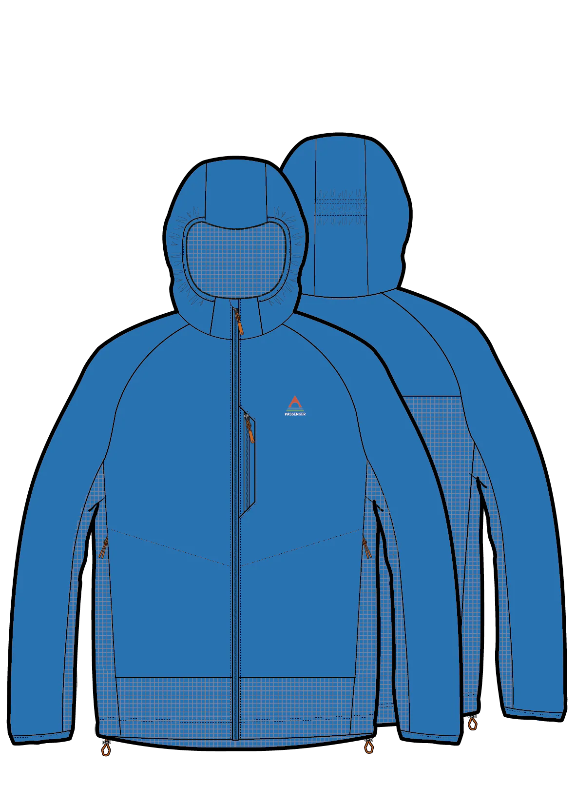 Men's Trailscape Lightweight Insulated Jacket - Marine Blue - Image 9