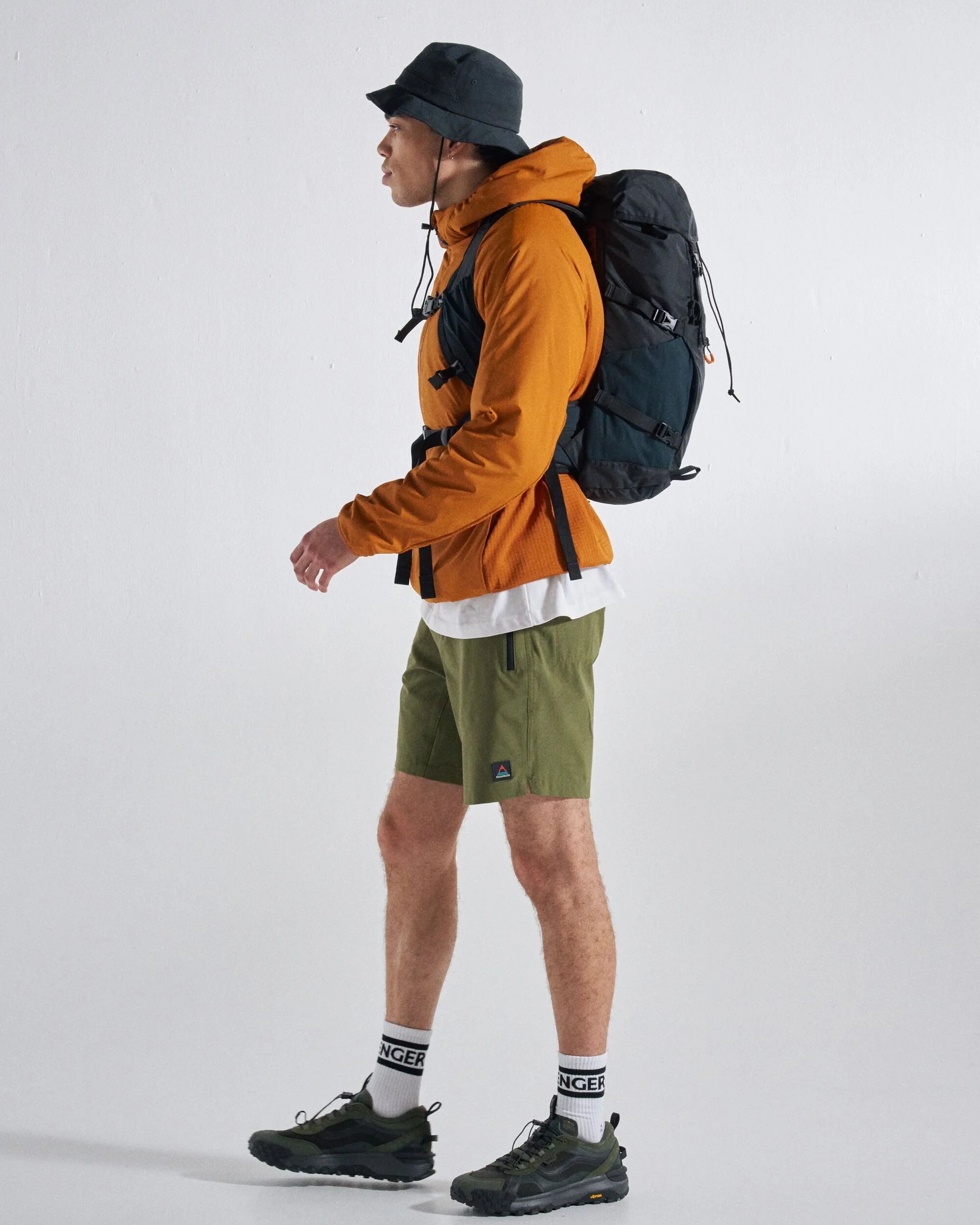 Men's Trailscape Lightweight Insulated Jacket - Retro Orange - Image 7