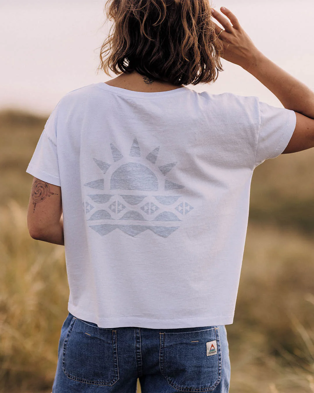 Mindful T-Shirt - Pale Blue - Image 5