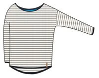 Muir Organic Knitted Jumper - Off White Stripe - Image 11