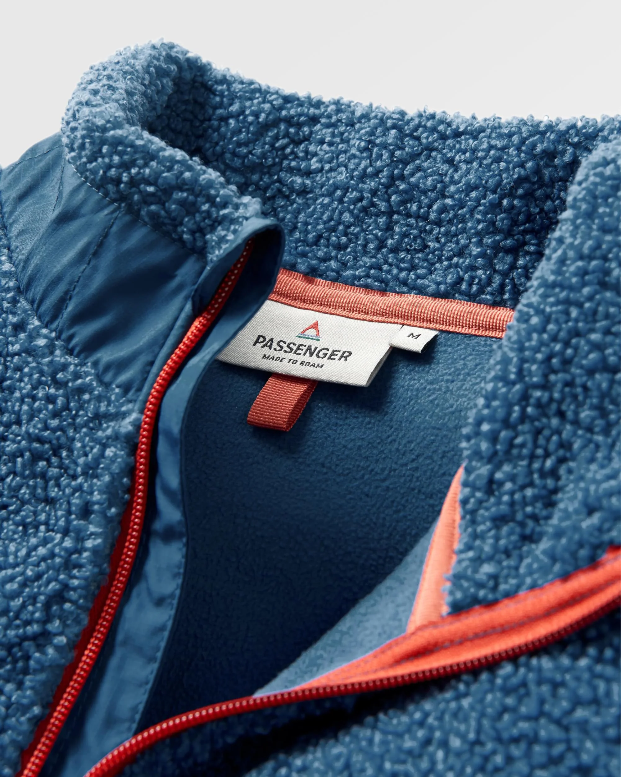 Muse Polar-Lined Sherpa Fleece - Blue Steel - Image 3