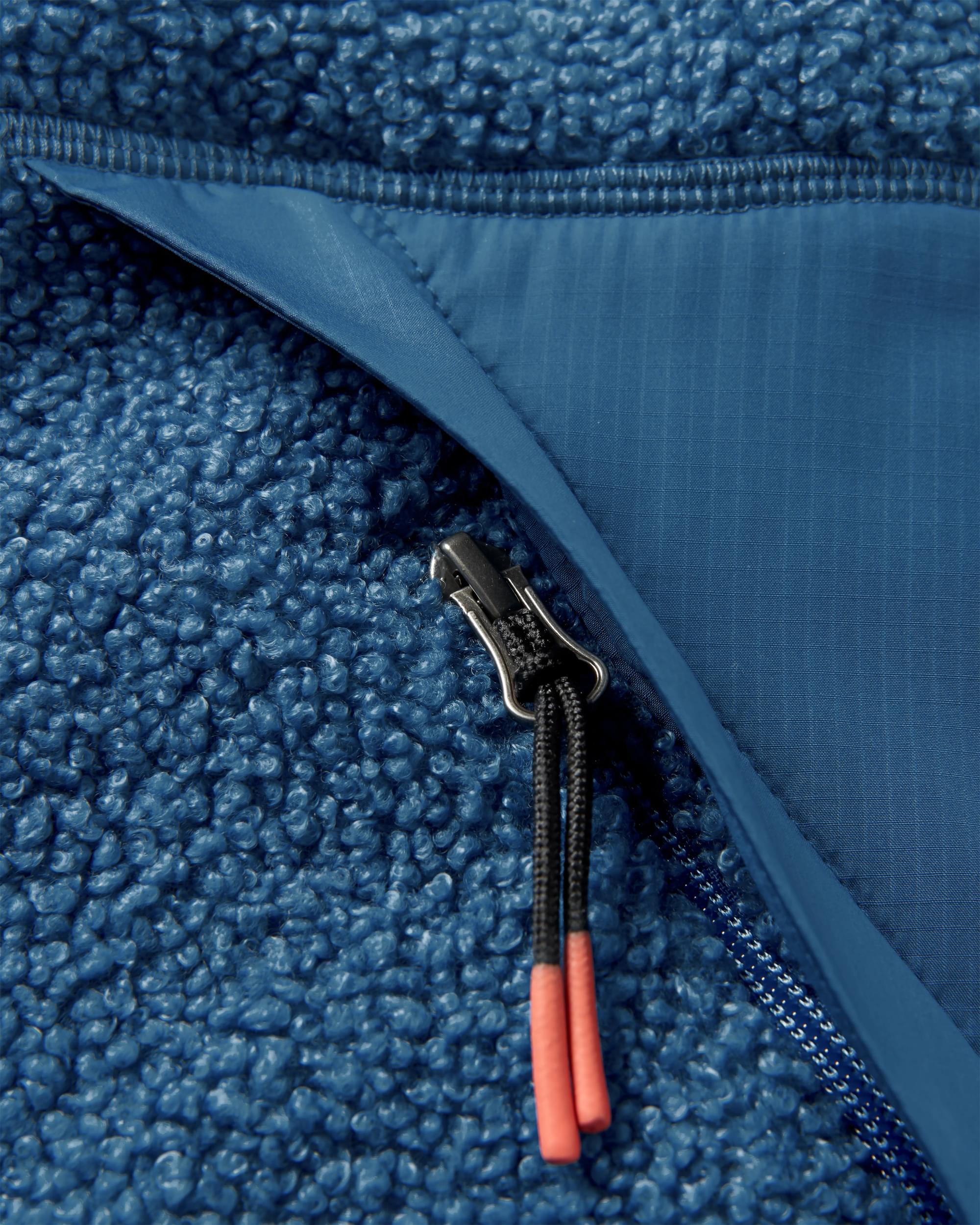Muse Polar-Lined Sherpa Fleece - Blue Steel - Image 5