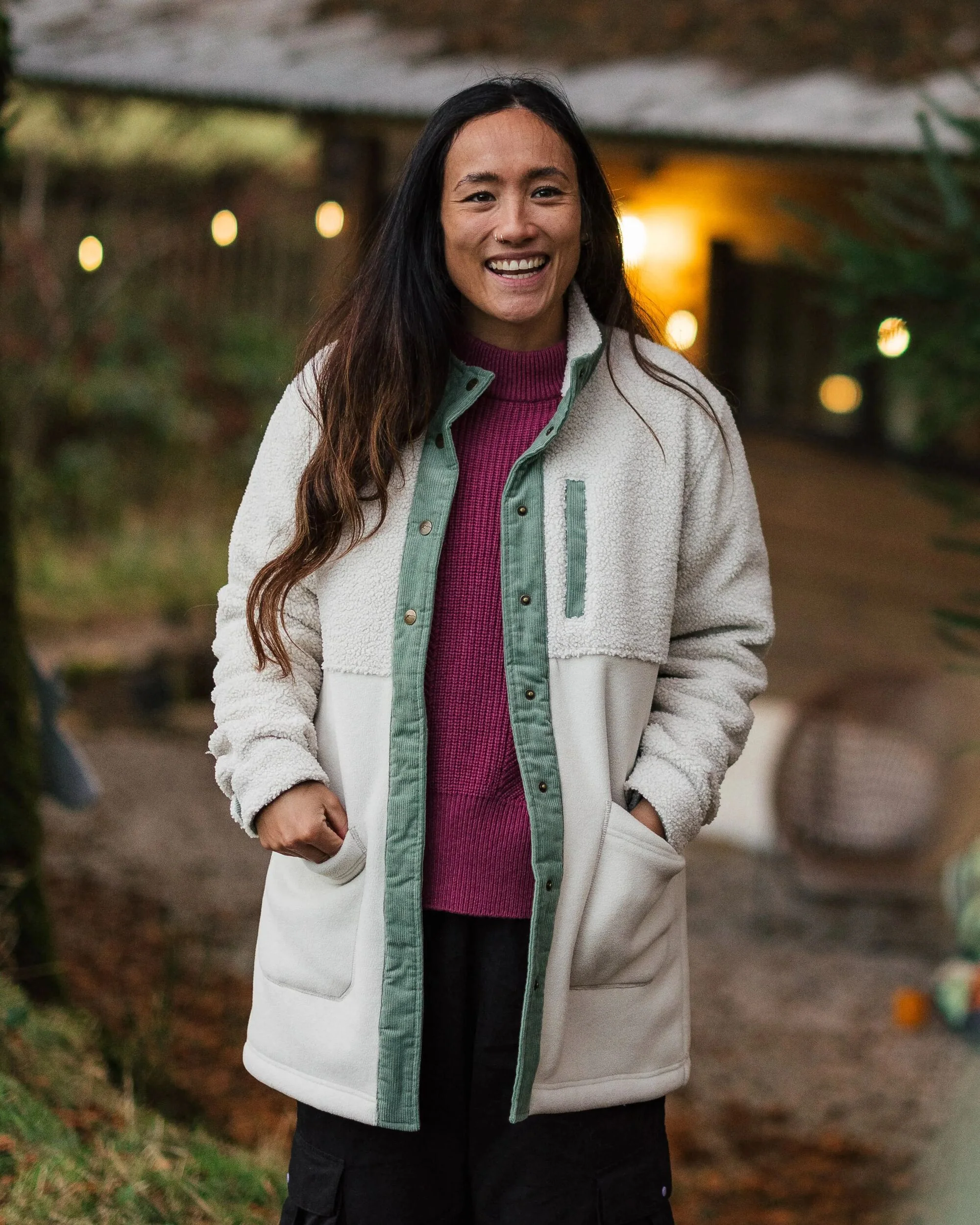 Nash Fleece - Vintage White