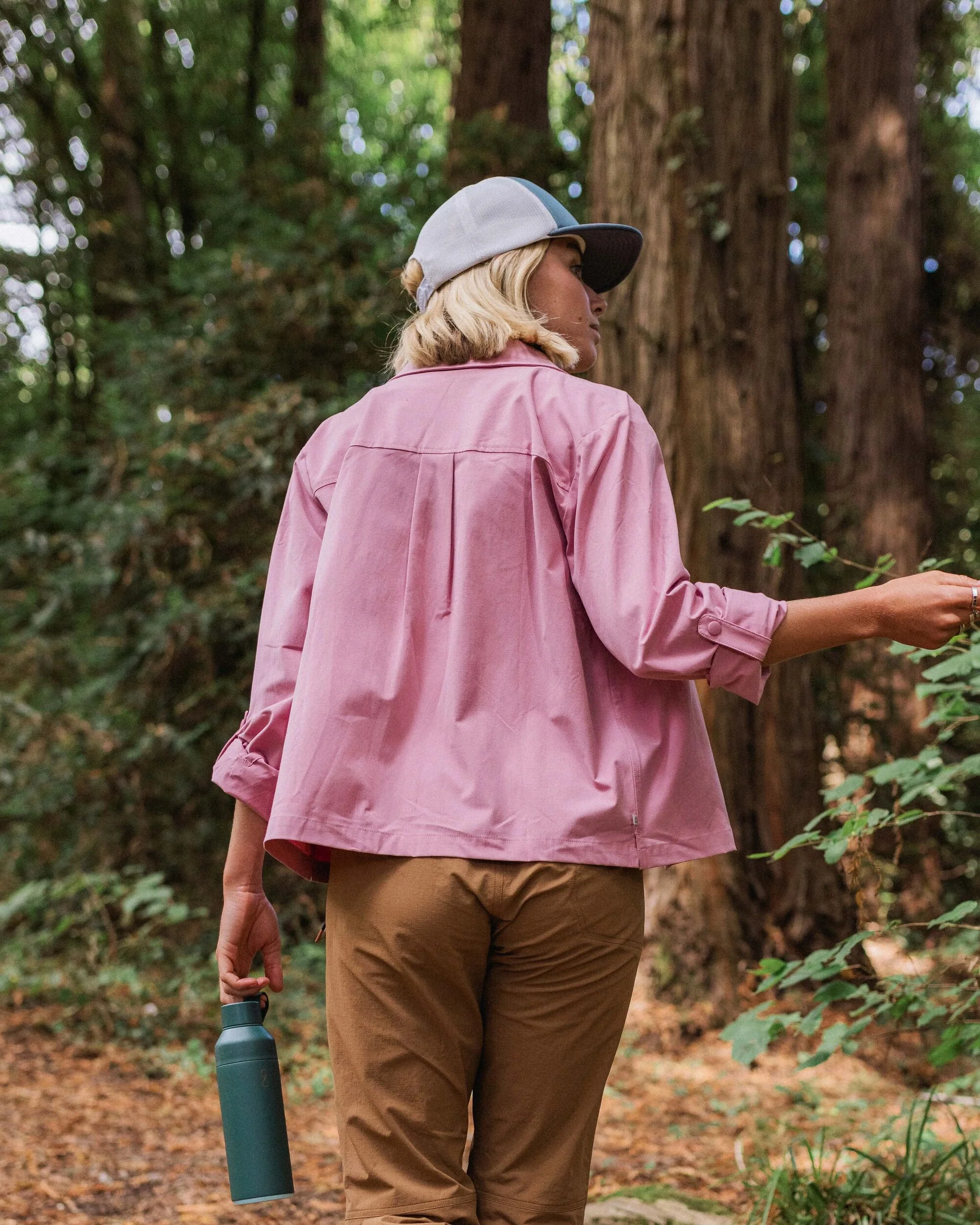 Navigate Stretch Shirt - Pink Haze - Image 4